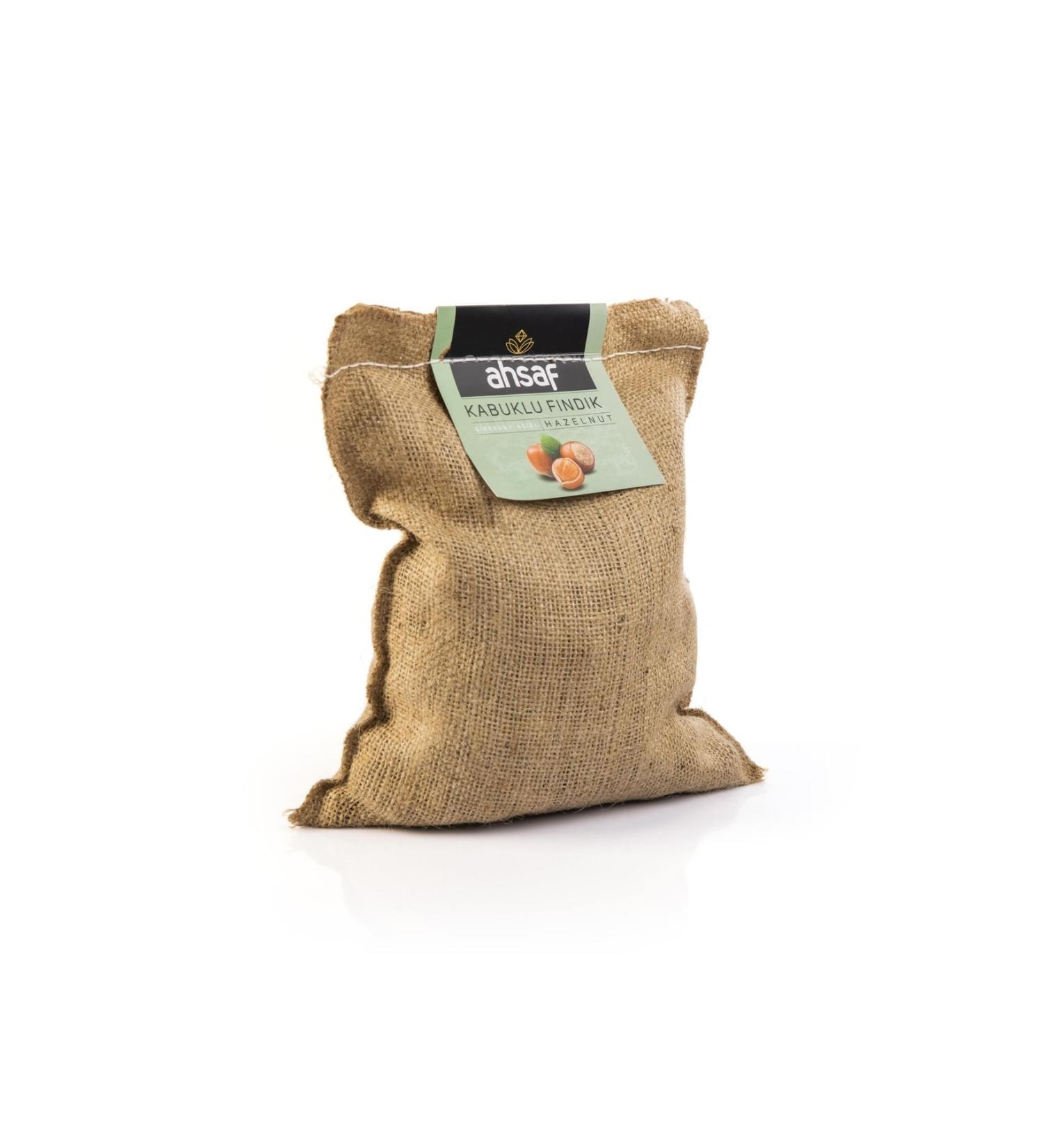 Wooden Shelled Hazelnuts 1 000 Gr Jute Bag