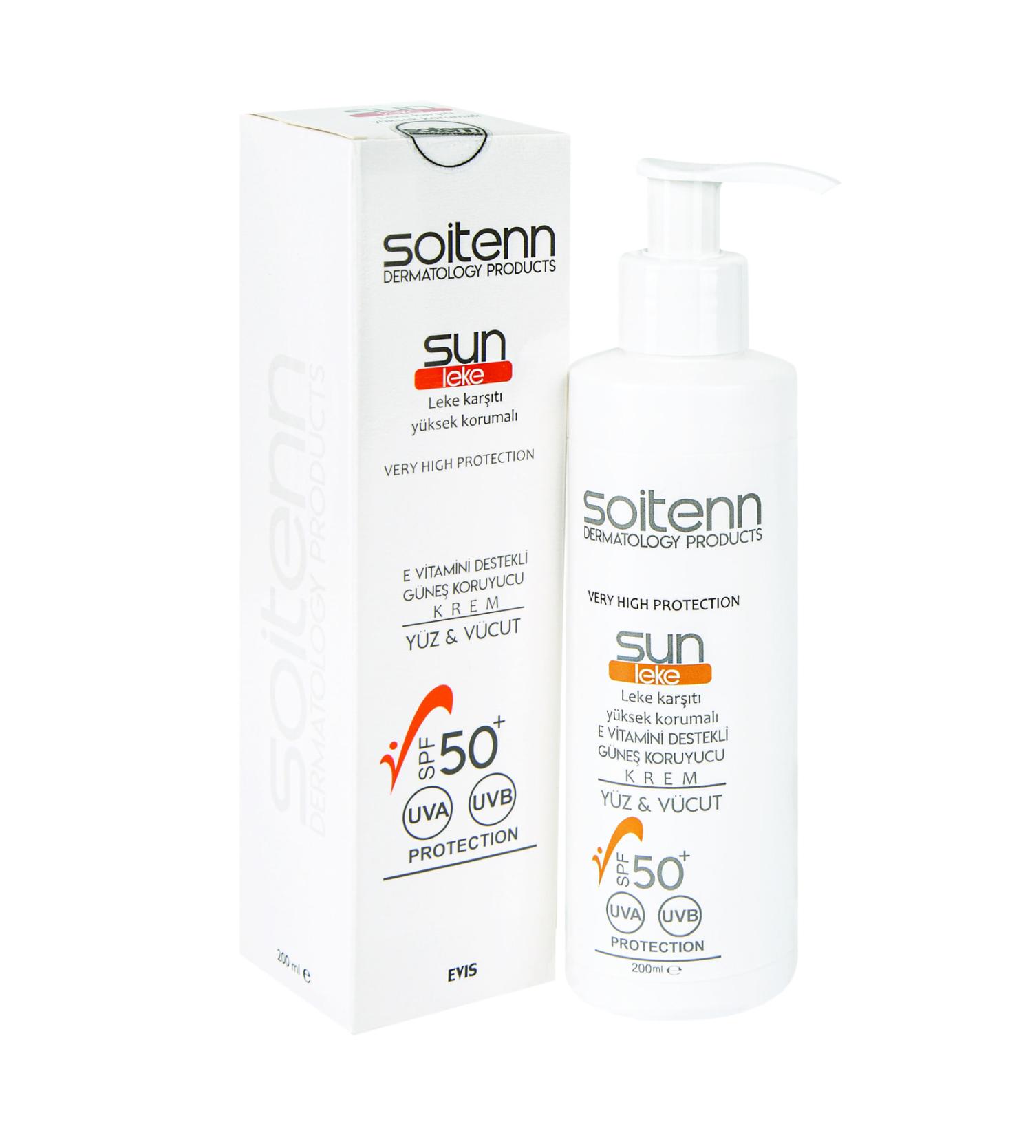 SO TENN Sun / Anti-Spot Sunscreen Cream 200 ml
