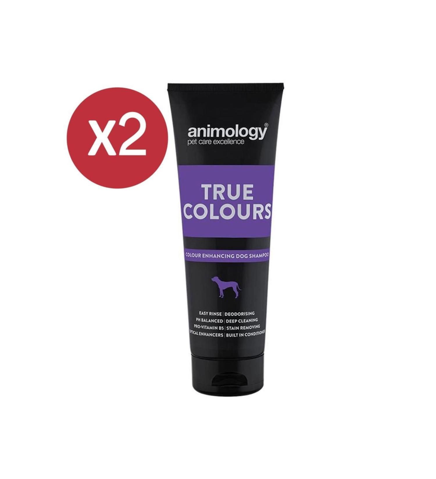 Animology True Colors Color Protecting Dog Shampoo 2x250 Ml