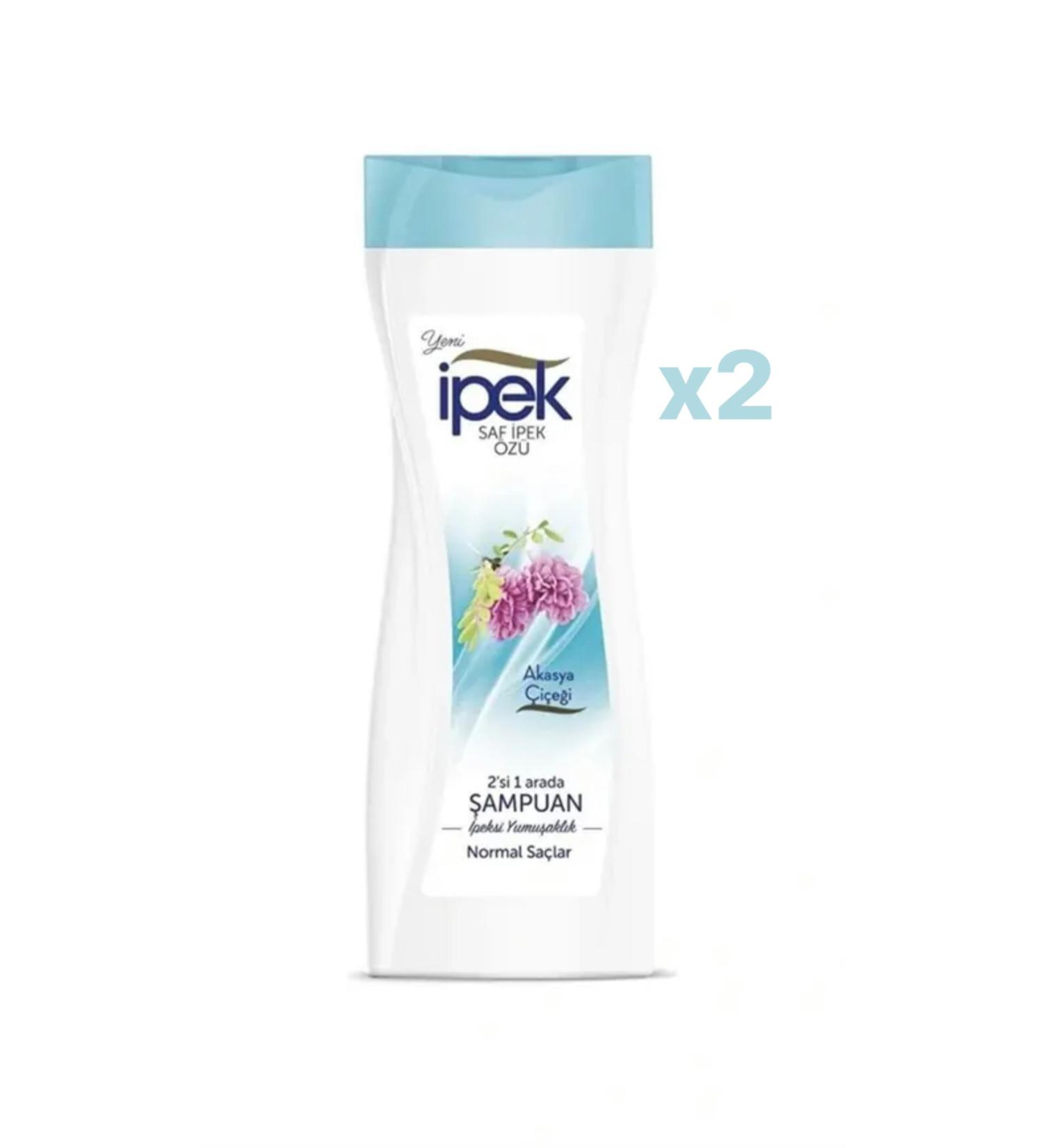 Silk Shampoo Normal Hair Si Softness 450ml X2