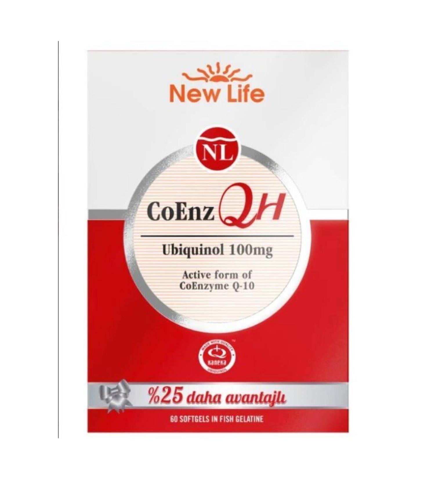 New Life Coenz Qh 60 Capsules | Advantageous Package