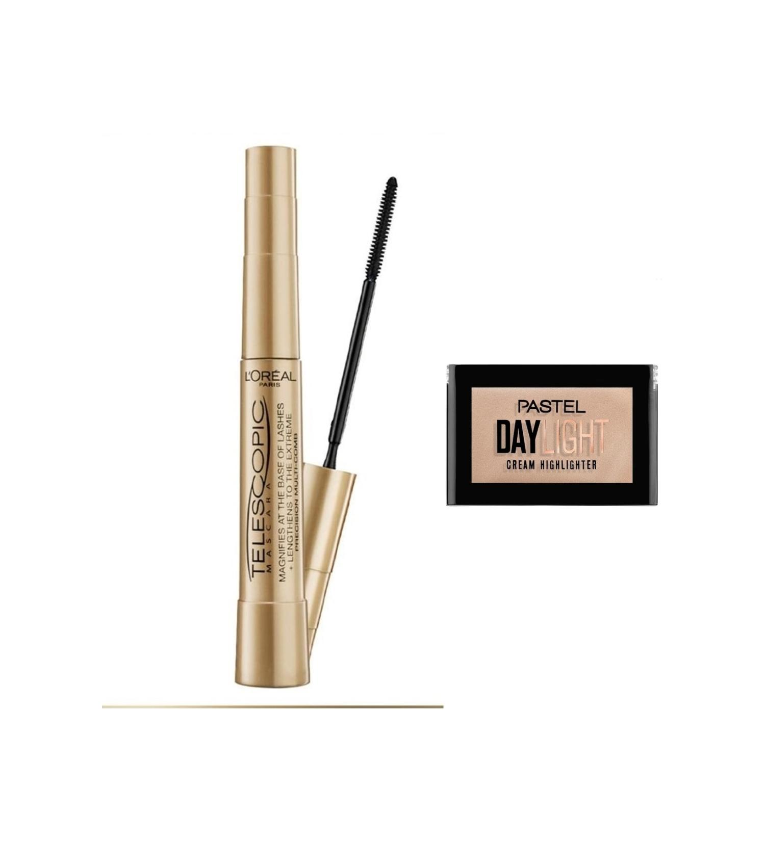Pastel Cream Highlighter - Daylight Cream Highlighter 11 L'oreal Paris Telescopic Mascara - Black - Buy Online on GoSupps.com