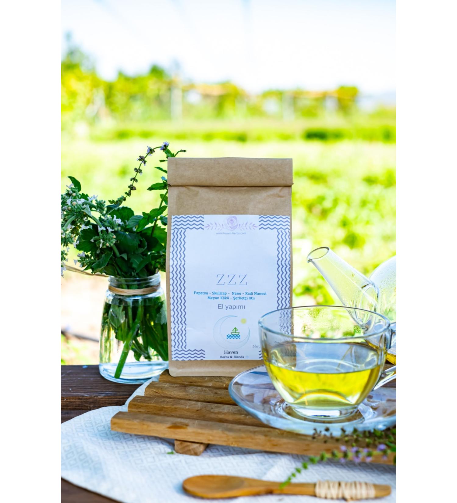 Haven Herbs & Blends Zzz | Chamomile - Skullcap - Catnip - Hops - Mint - Licorice | & Blends