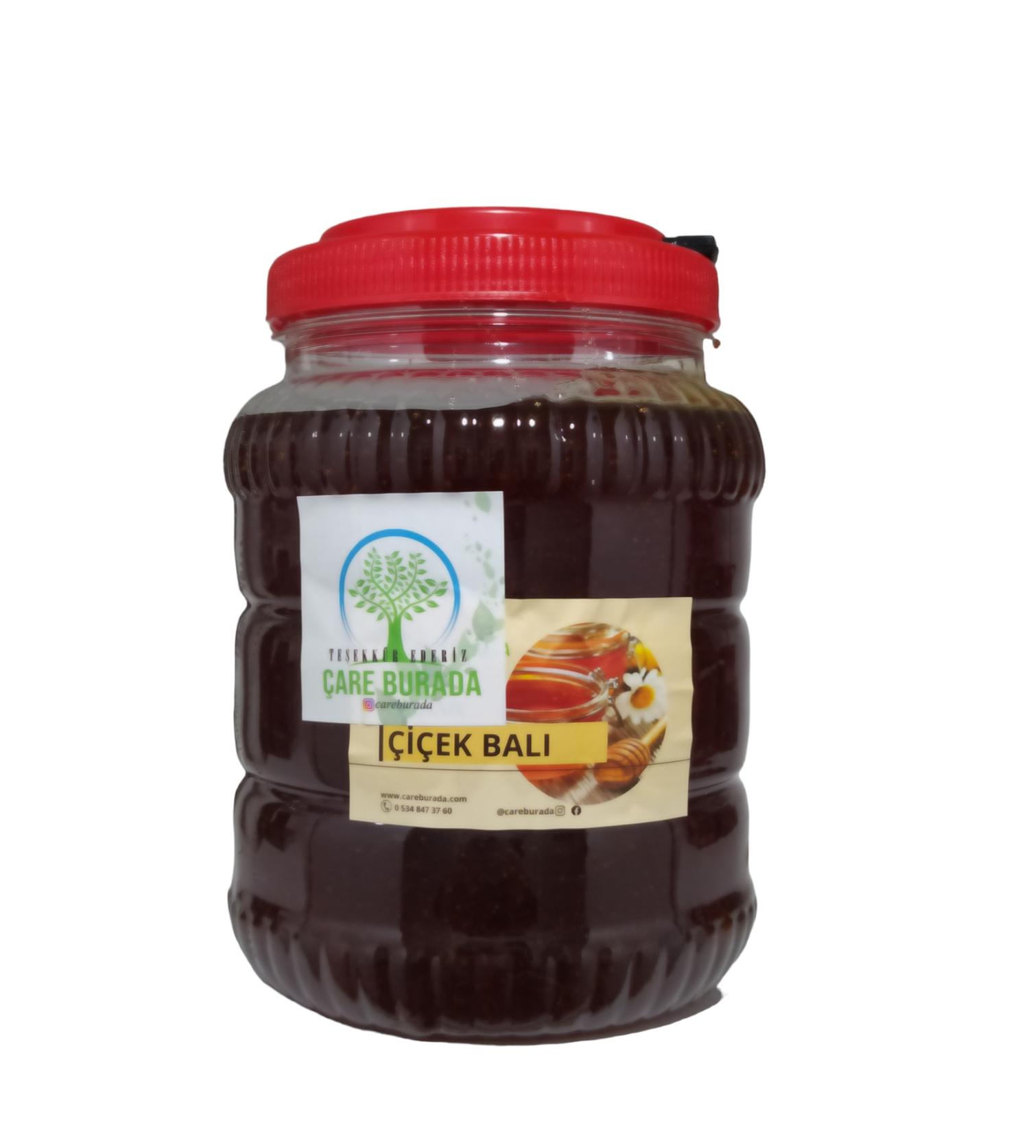 The Solution is Here Natural Flower Honey (from Karacabey Strait) 2.5 Kg