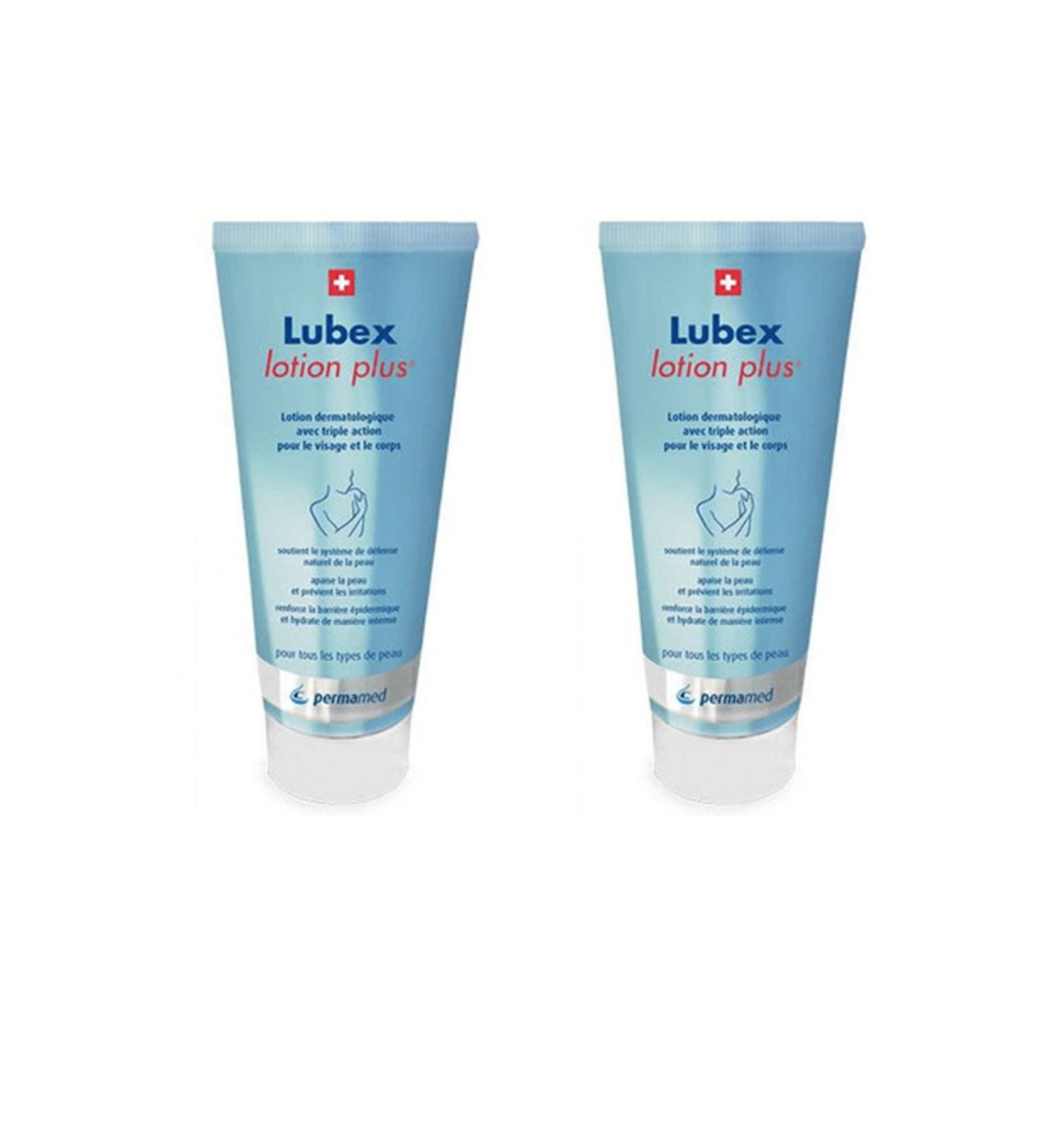 Lubex Lotion Plus 200 ml 2 Pieces