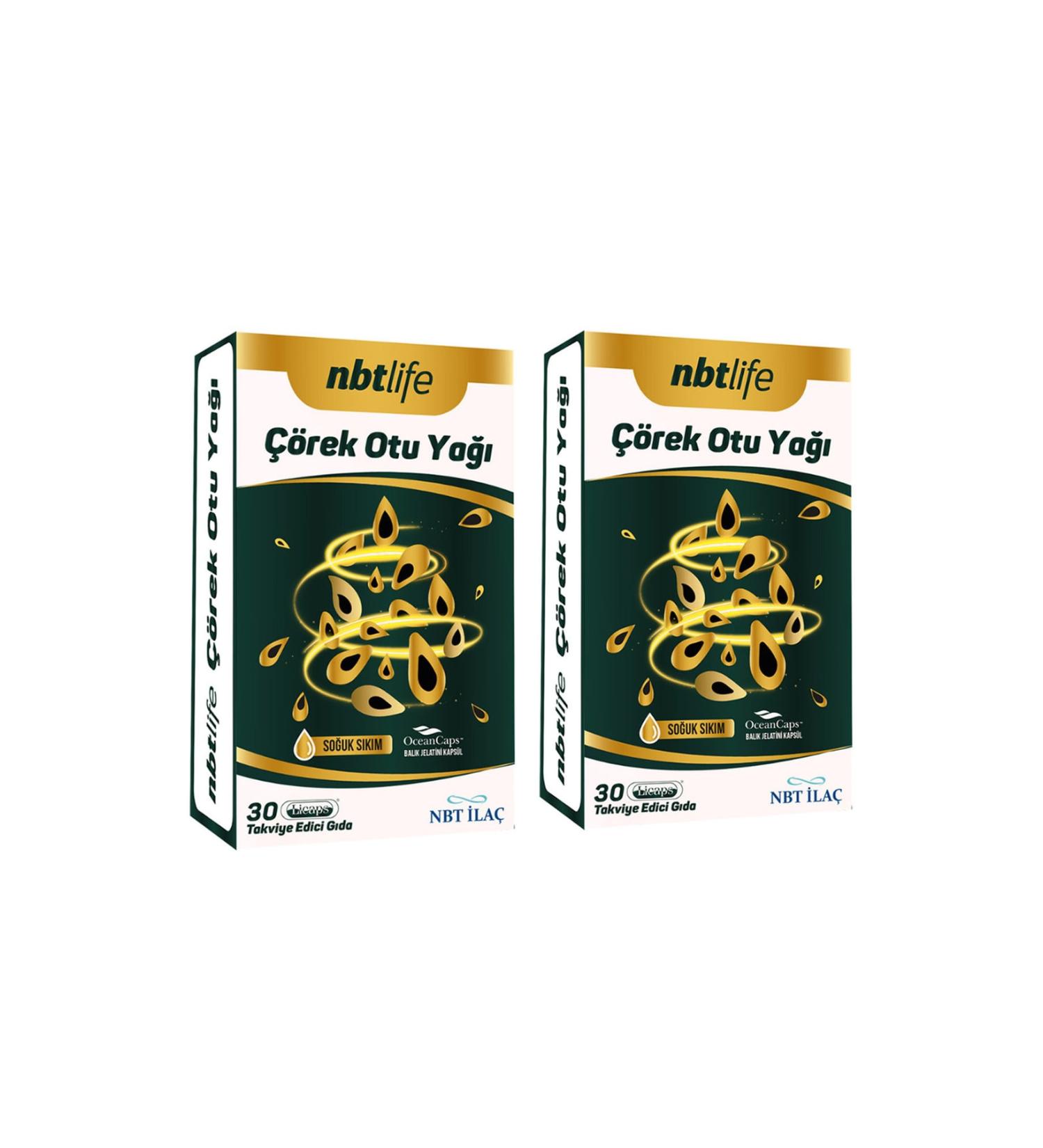 Nbt Pharmaceutical Black Cumin Oil 30 Capsules 2 Pack