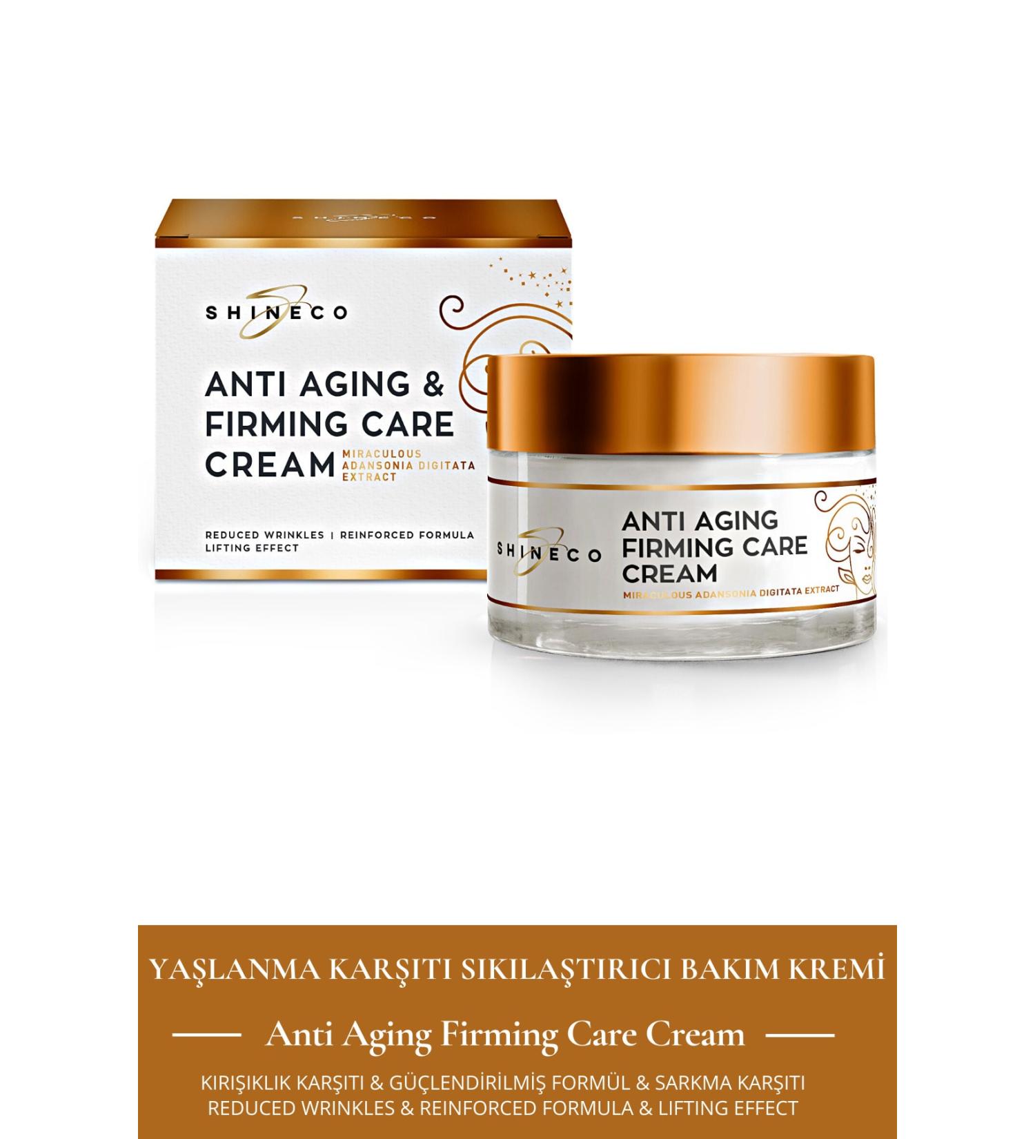 Shineco Firming & Anti-Wrinkle Care Cream 50 ml - Buy Online on GoSupps.com