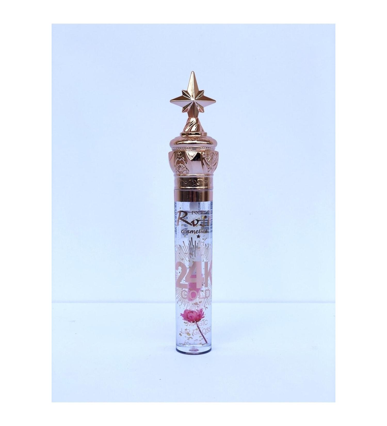 Cosha Beauty Rose 24k Floral Lip Gloss & Magic Lipstick