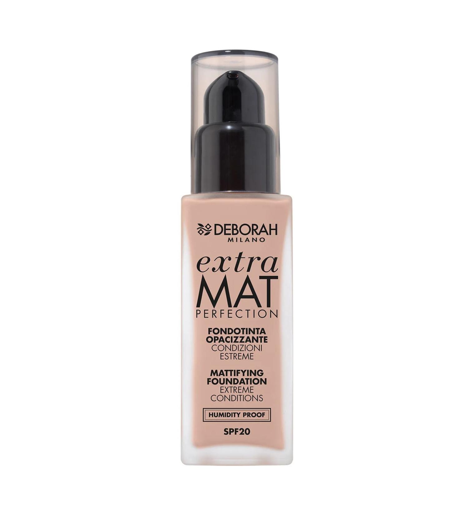 Deborah Extra Matte Perfection Spf20 Moisturizing Lasting Foundation No: 01 Fair