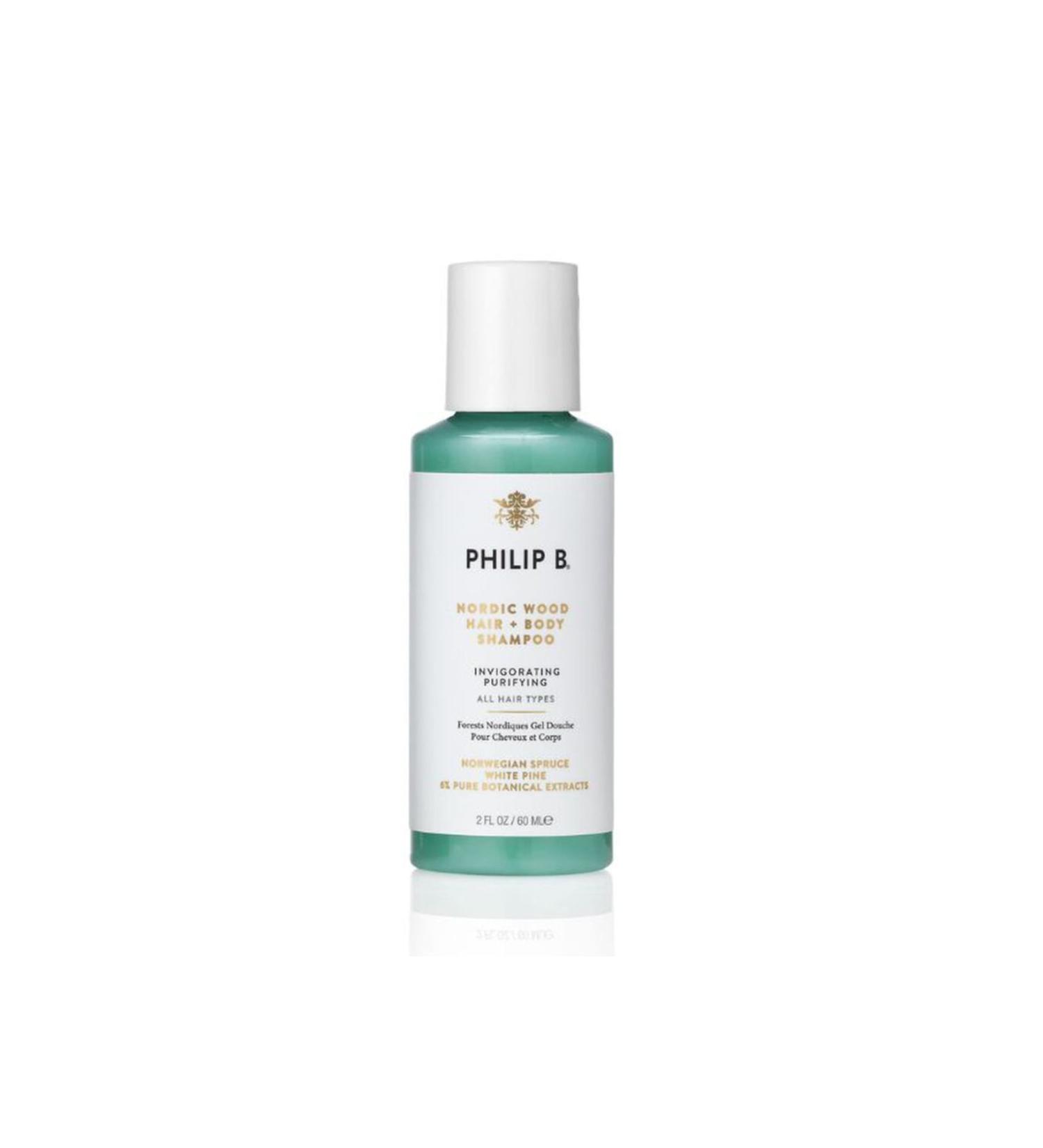 PHILIP B Nordic Wood Hair Body Shampoo 60 Ml