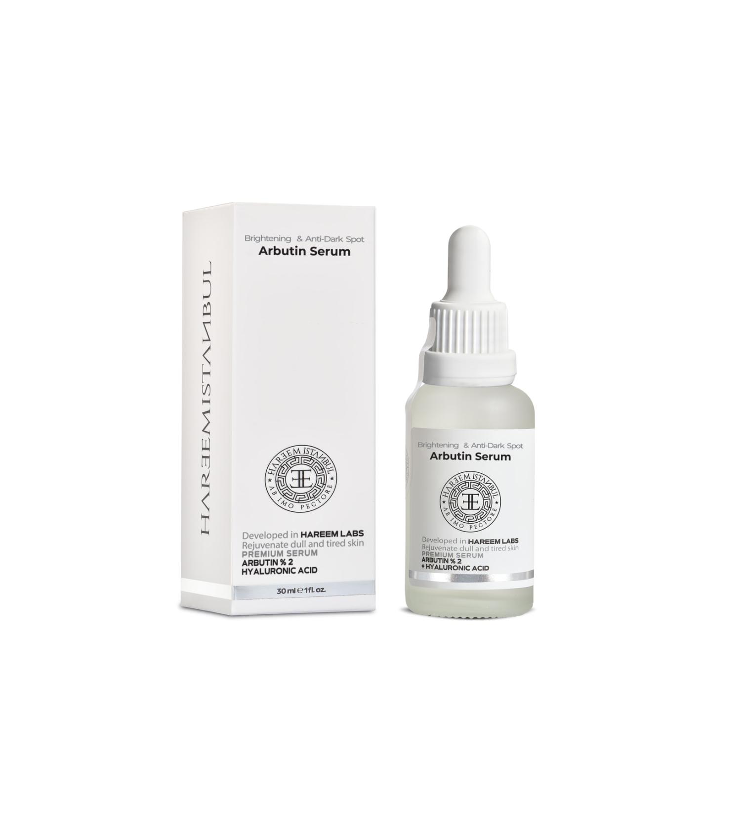 HAREEM Anti-Spot Skin Tone Equalizing Skin Care Serum 30 ml Arbutin 2% + Hyaluronic Acid - Buy Online on GoSupps.com