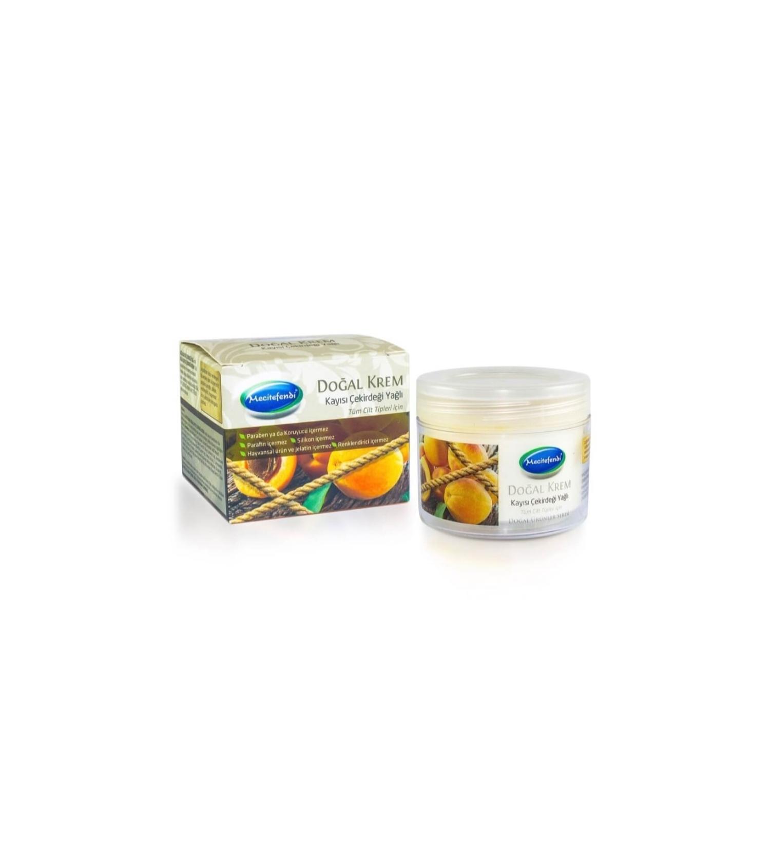 Mecit Efendi Apricot Kernel Oil Natural Cream (100 ML)