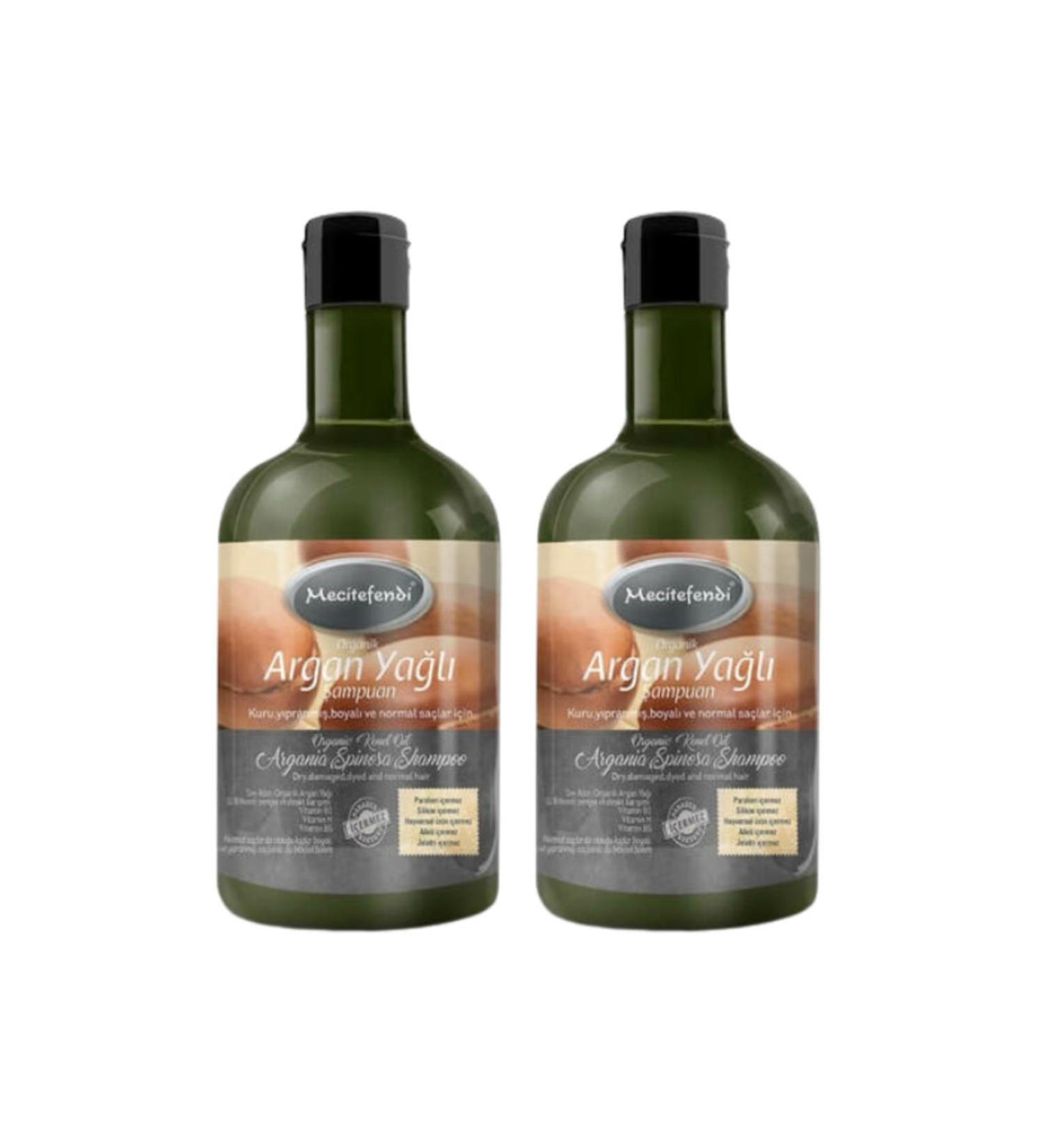 Mecit Efendi Argan Oil Shampoo (2 Pieces) (400*2 Ml)