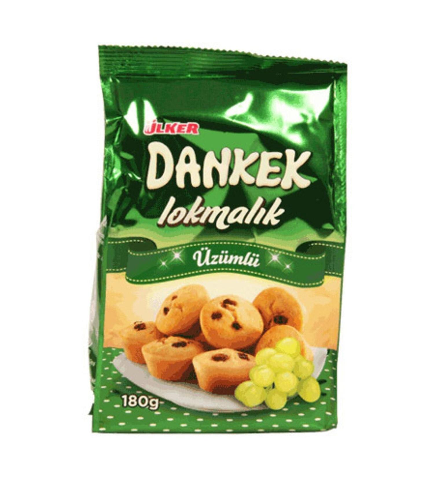 Ulker Dankek Bite Cake with Raisins 180 Gr X 10