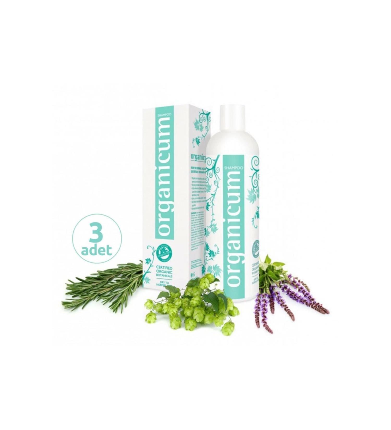 Organicum Shampoo for Dry / Normal Hair 350 Ml X 3 Pieces