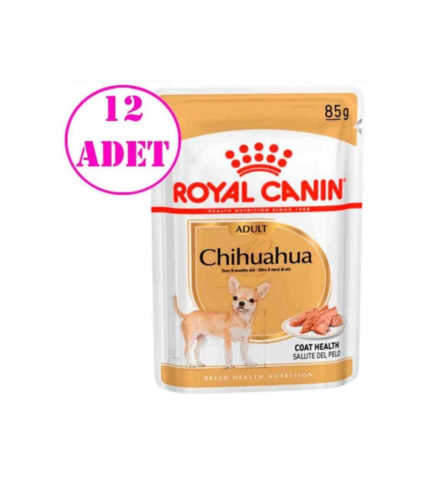 Royal Canin Chihuahua Adult Dog Canned Food 85 gr 12 Pieces