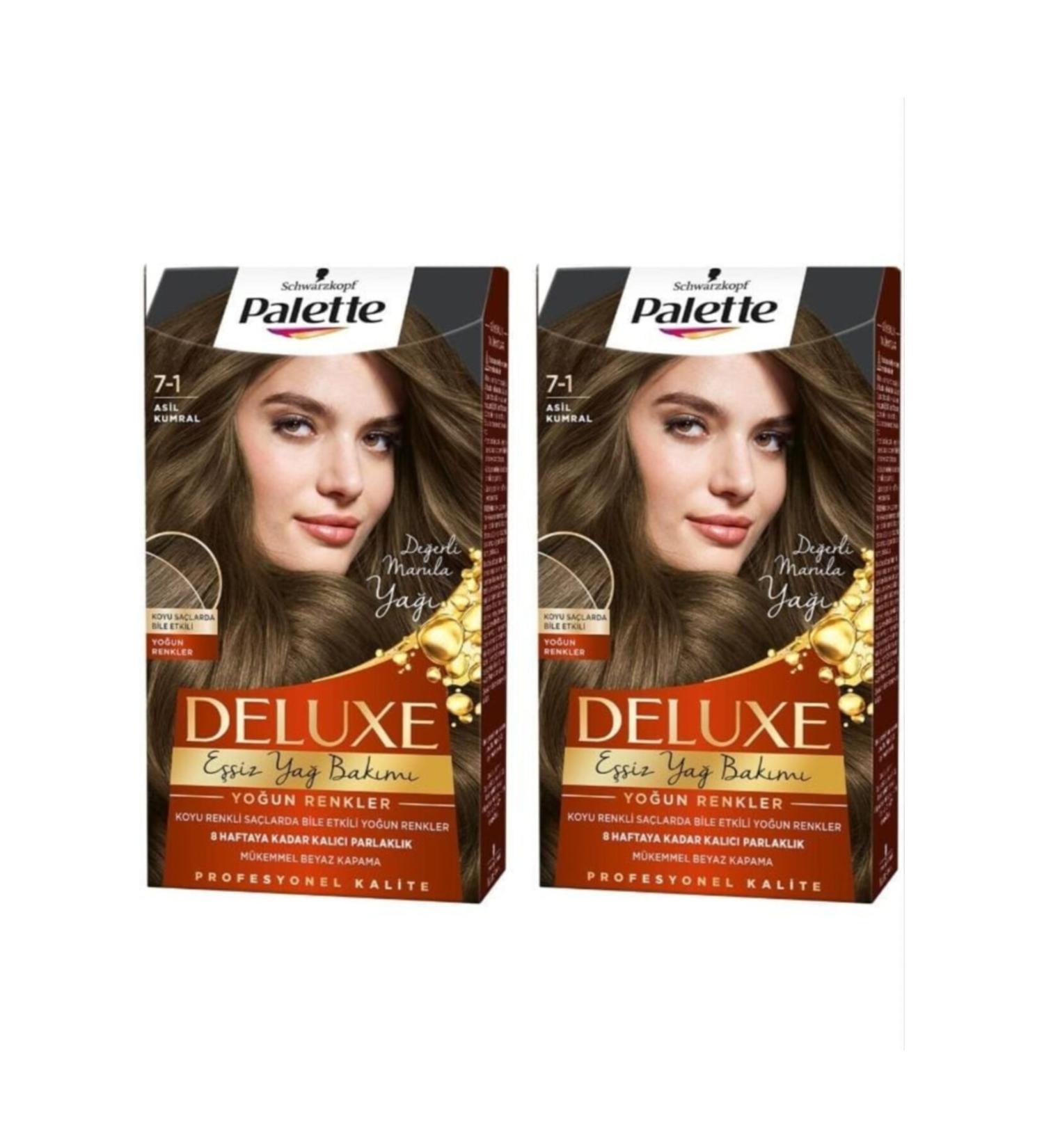 Palette Deluxe Hair Dye 7-1 Noble Blonde 2