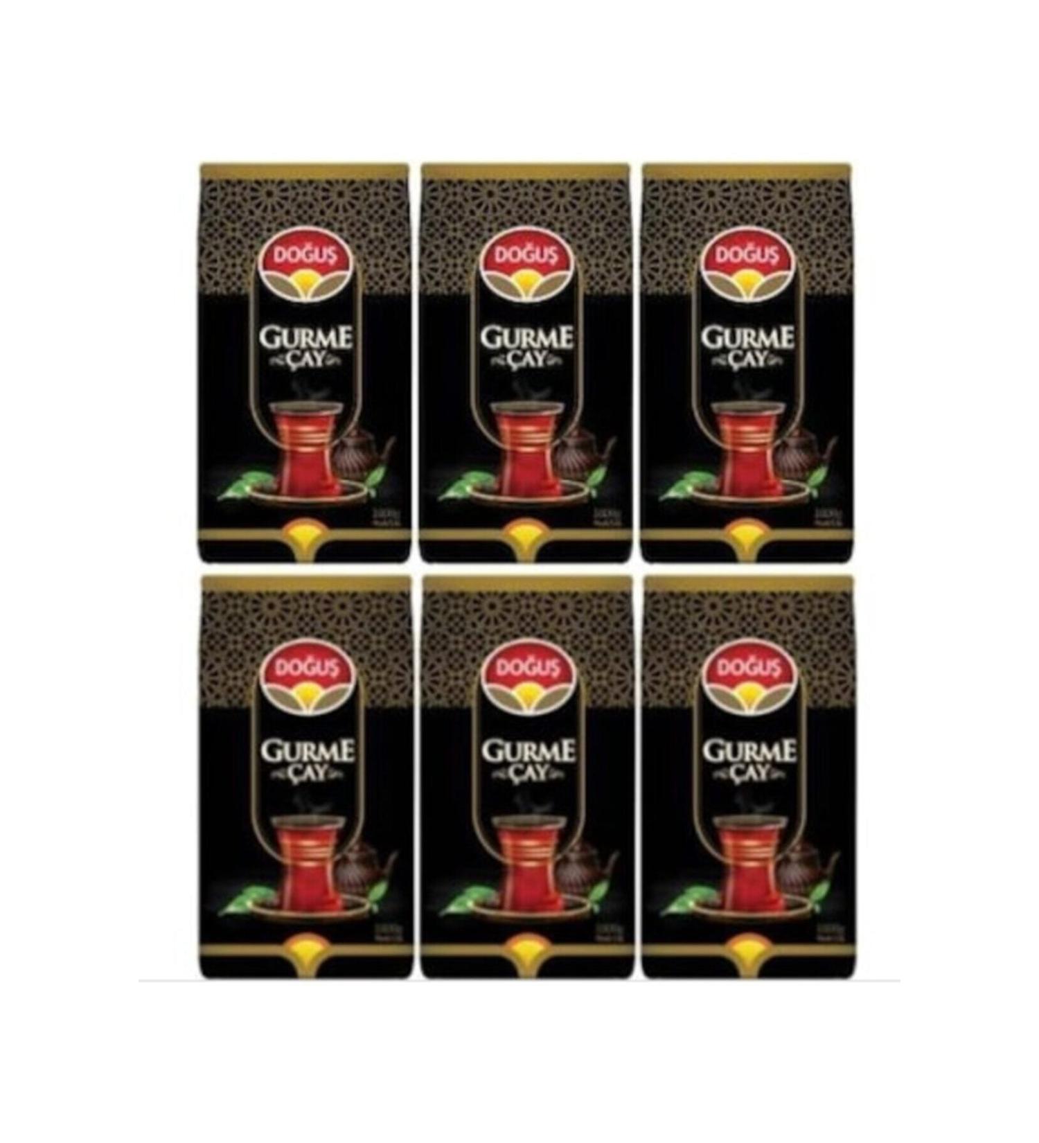 Dogus Dogus Gourmet Black Loose Tea 1000 Gr X 6