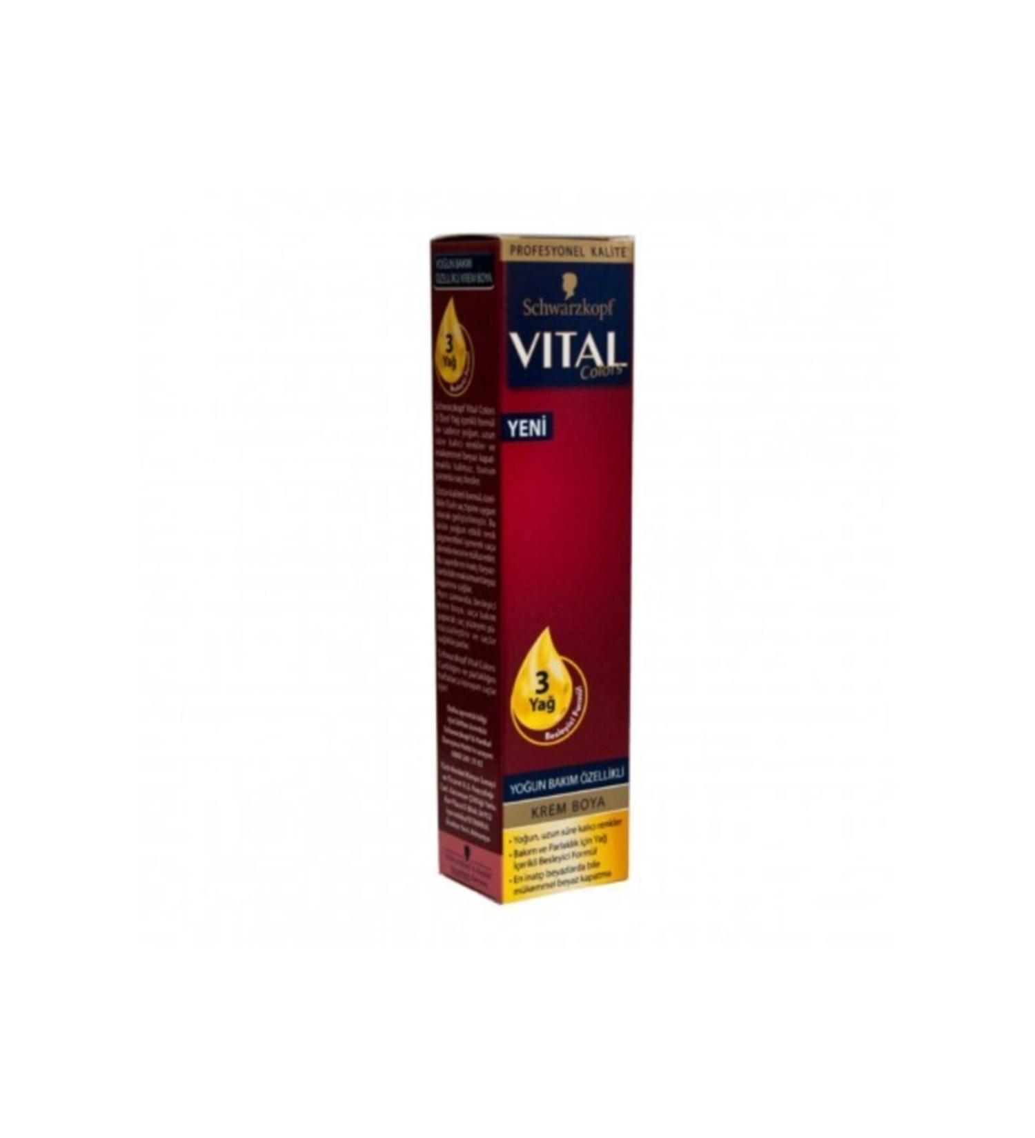 Schwarzkopf Vital Colors Tube Paint 1-1 Night Black