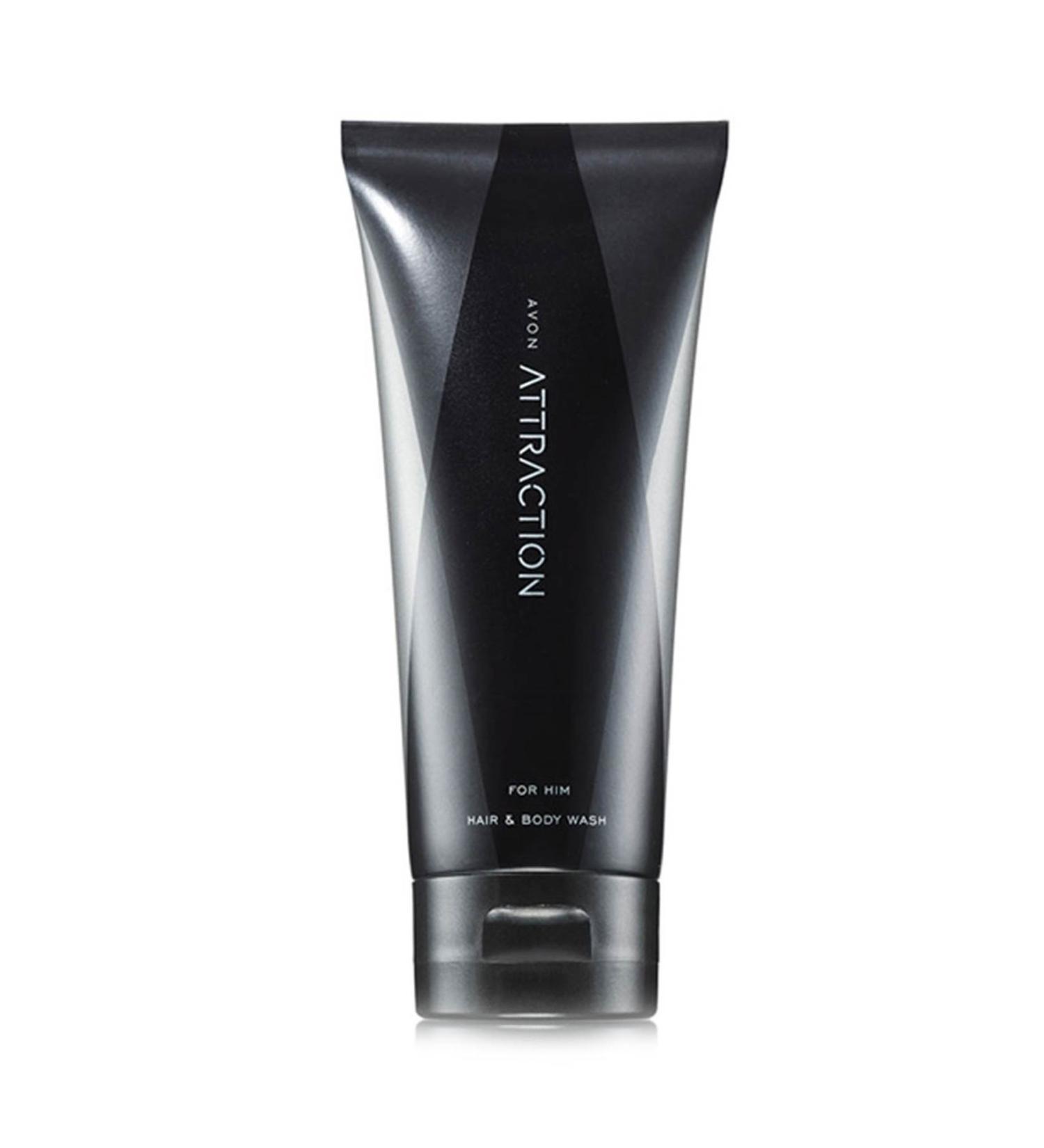 Avon Attraction Hair and Body Shampoo for Men 200 ml 8681298961284