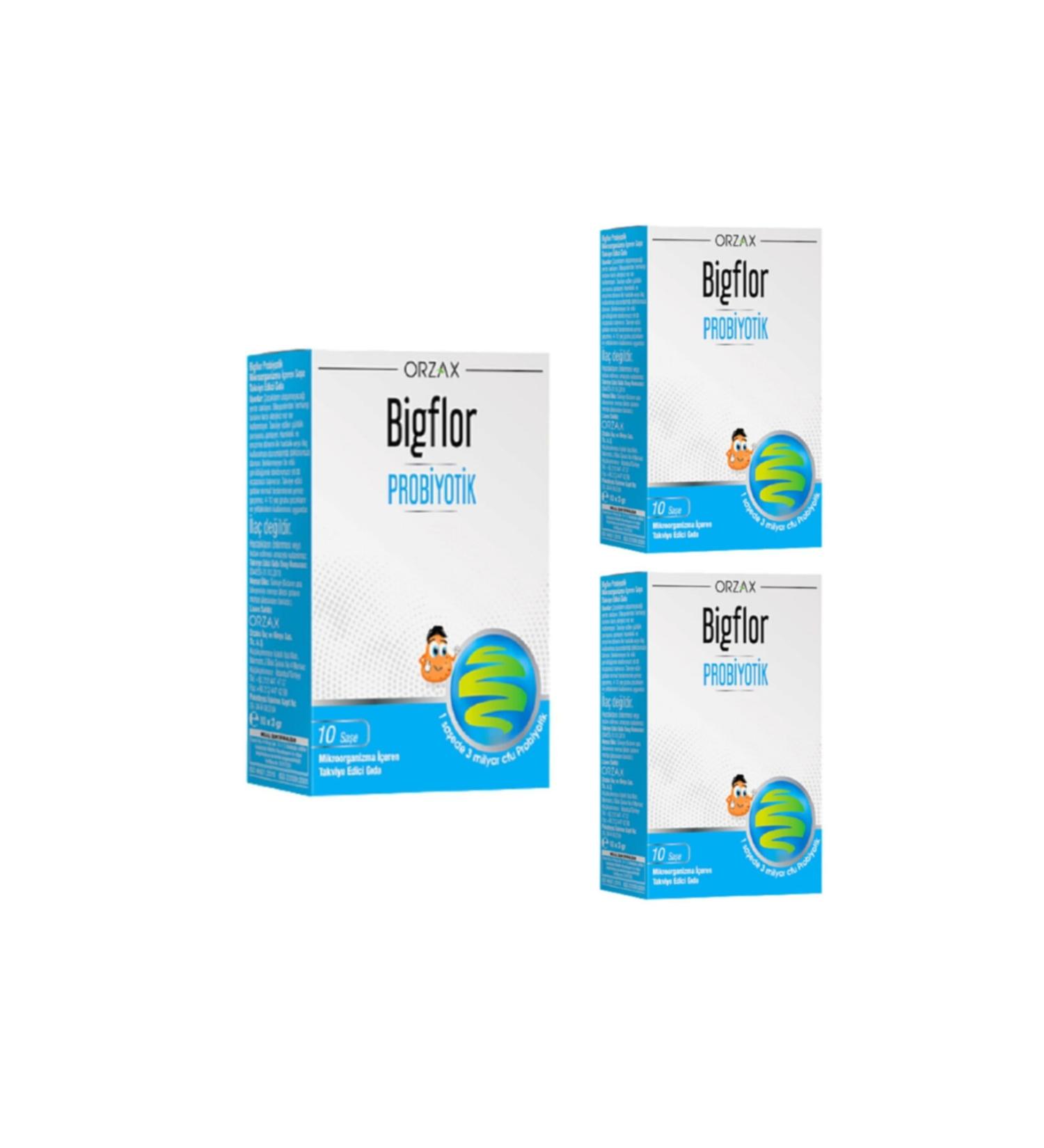 Ocean Bigflor Probiotic 10 Sachet Set of 3