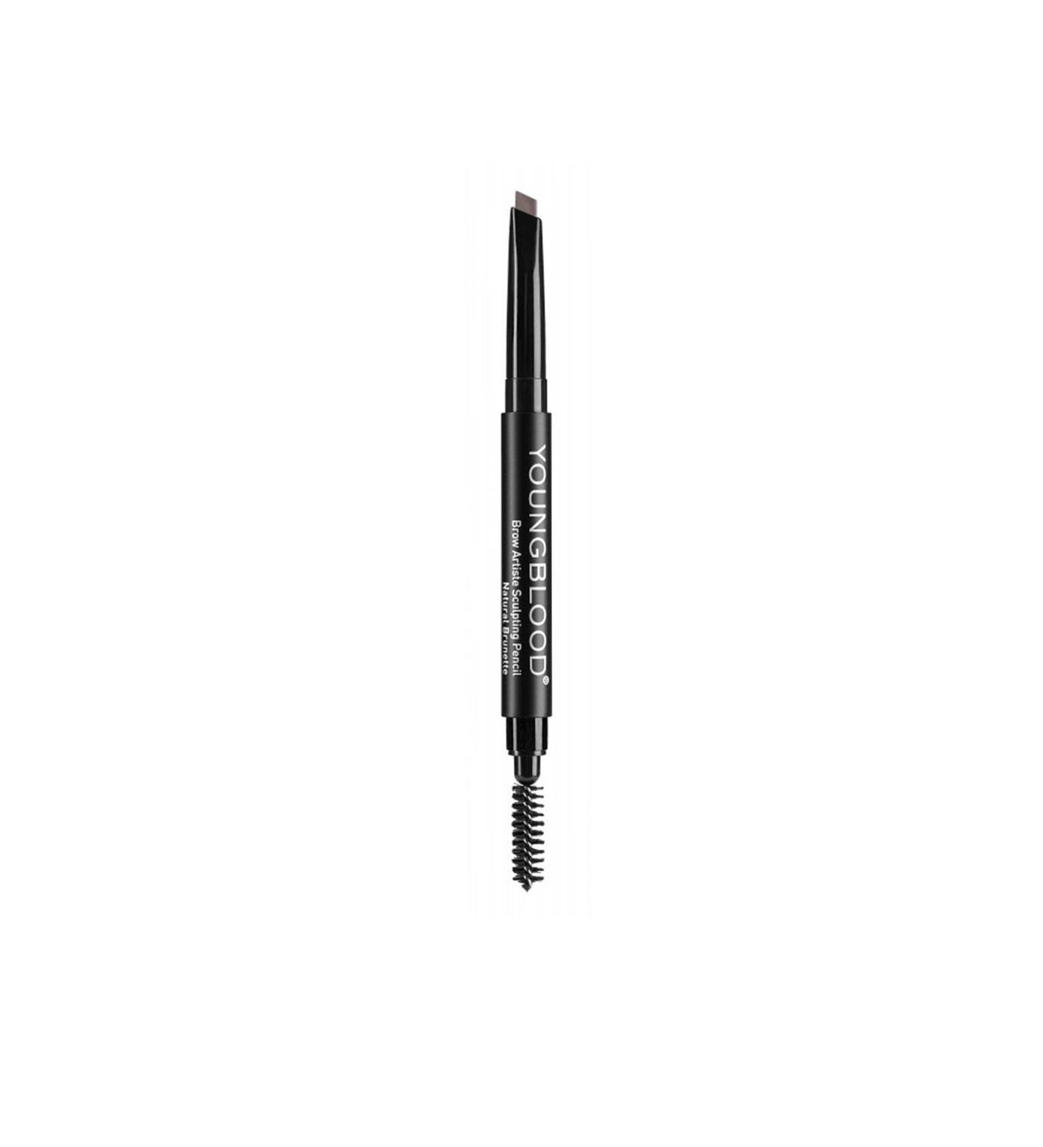 Youngblood Light Brown Eyebrow Pencil - Brow Artiste Pencil Natural Brunette 696137191027