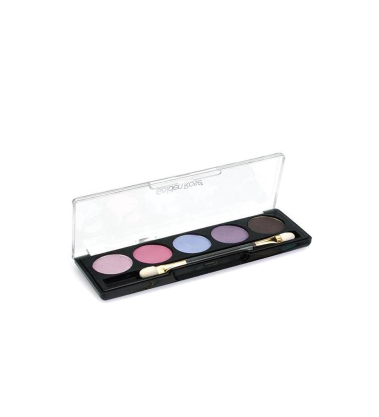 Golden Rose 5-Pack Eyeshadow - Professional Palette Eyeshadow No: 102