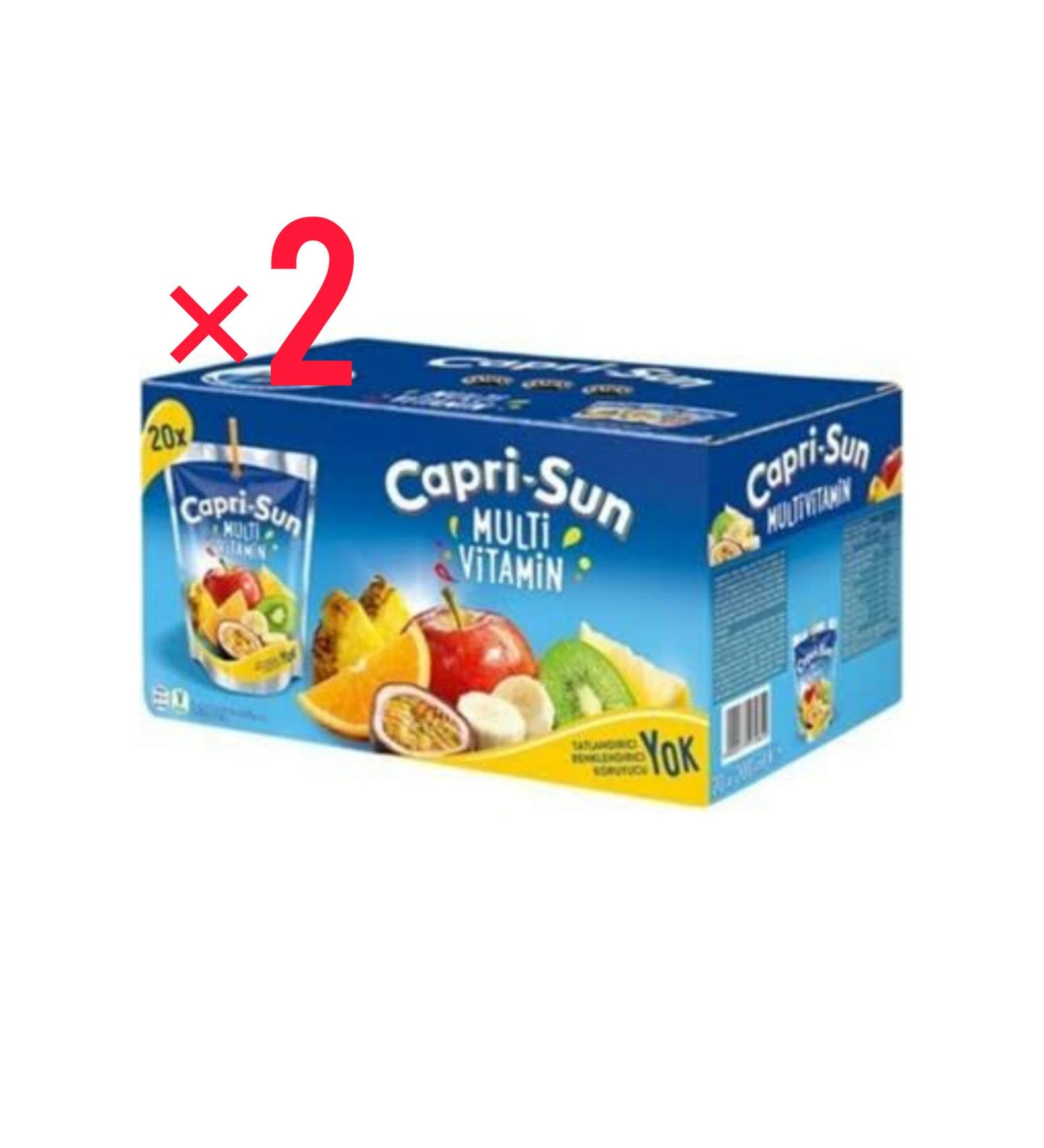 Capri - Sun Capri-sun Multivitamin 200ml 20 2 Pack