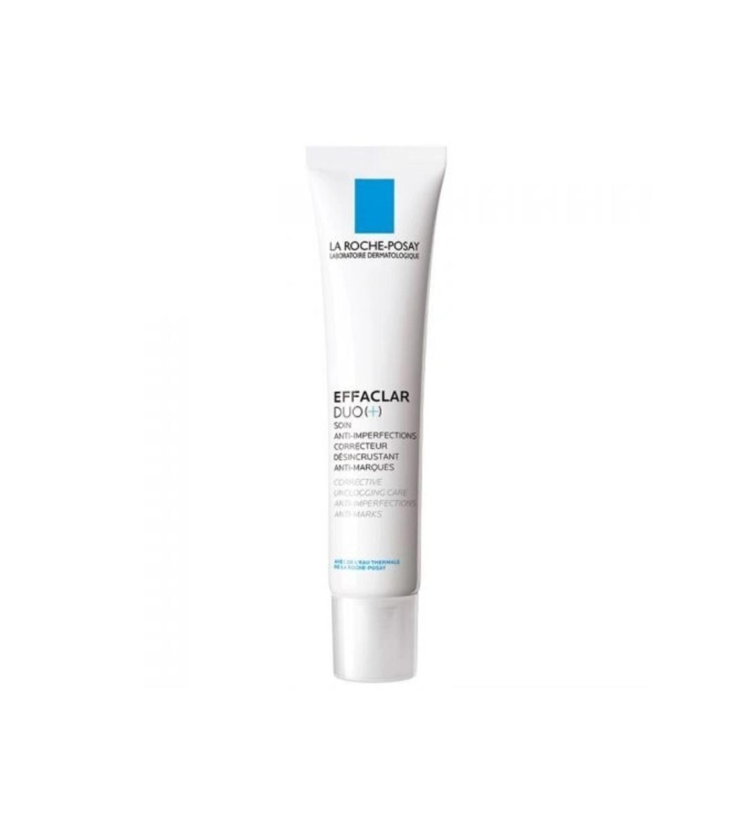 La Roche Posay Effaclar Duo (+) Moisturizing Care Cream Anti-Skin Imperfections Anti-Blemish Appearance and Anti-Recurrence - 40 Ml - Buy Online on GoSupps.com