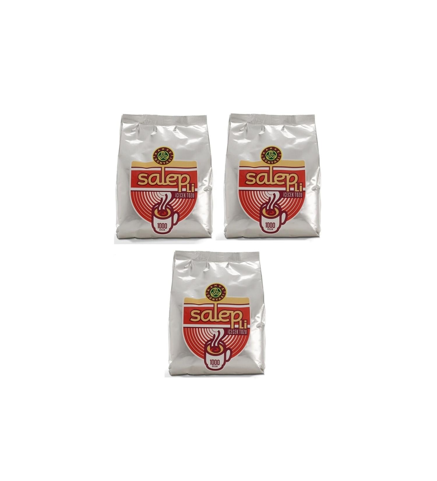 Coffee World Salep 1 Kg X 3 Pieces