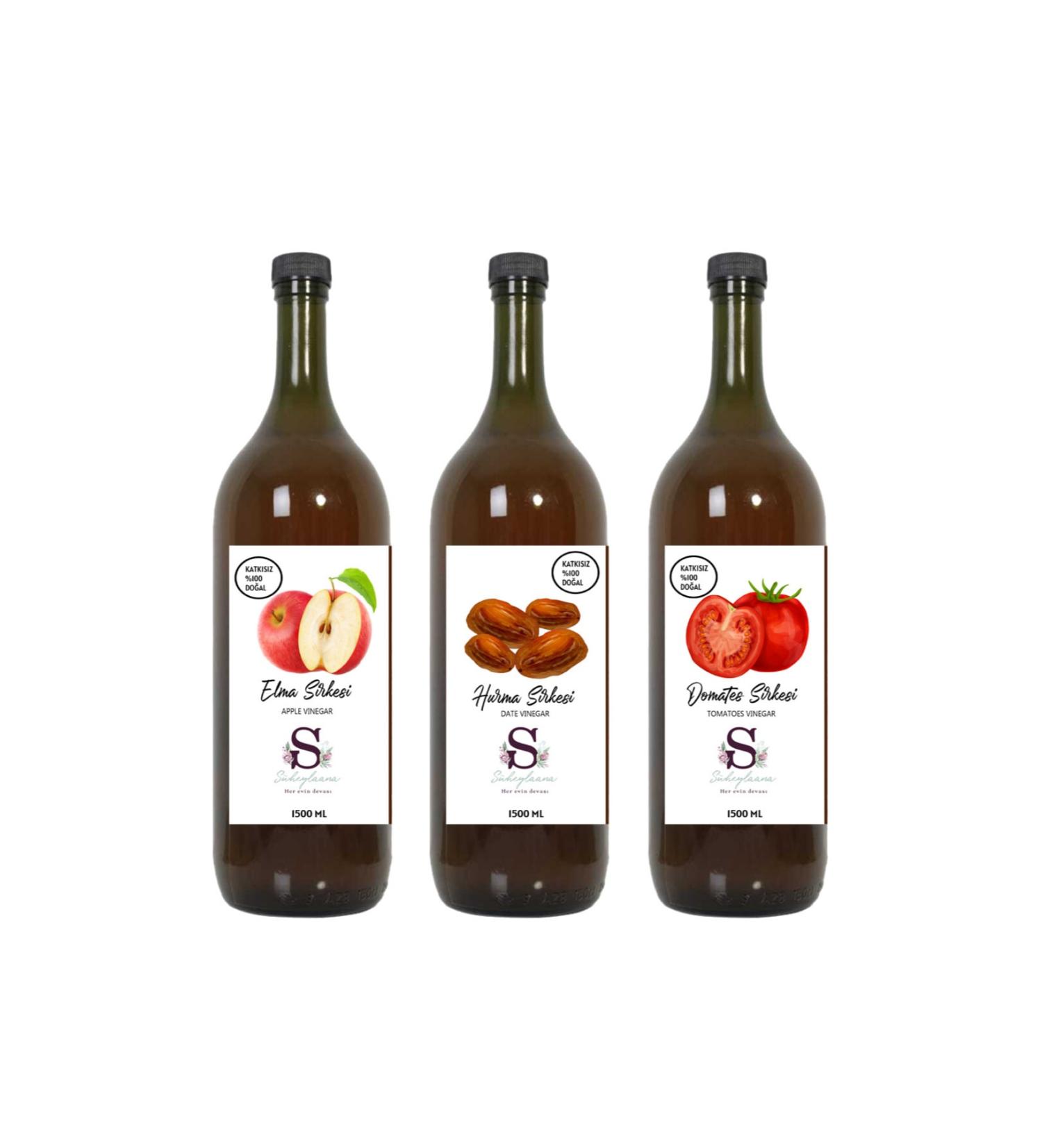 Suheylaana Natural Apple Date and Tomato Vinegar 1500 Ml