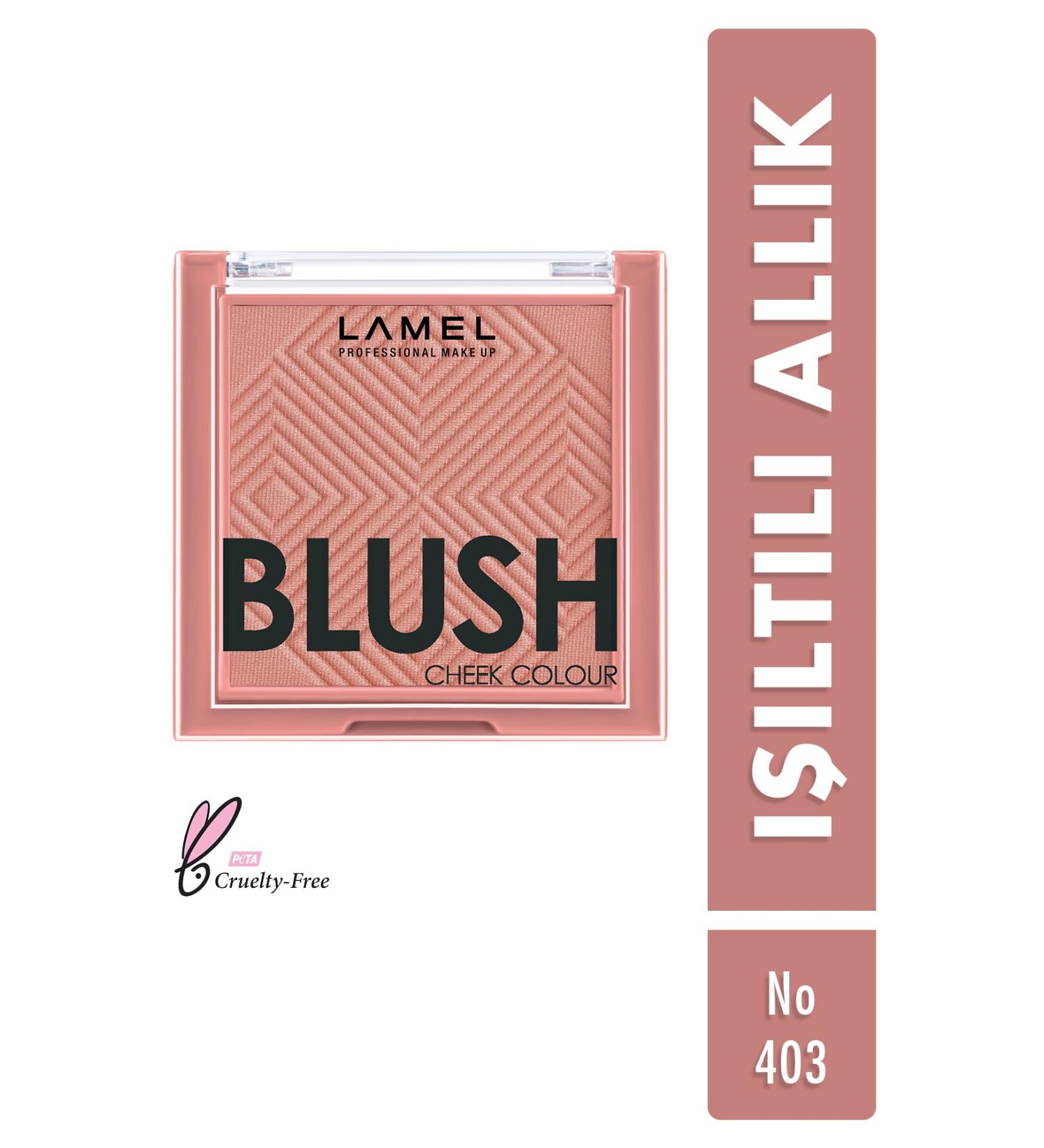 Lamel Cosmetics Lamel Shimmering Blush Cheek Colour No 403 - Buy Online on GoSupps.com