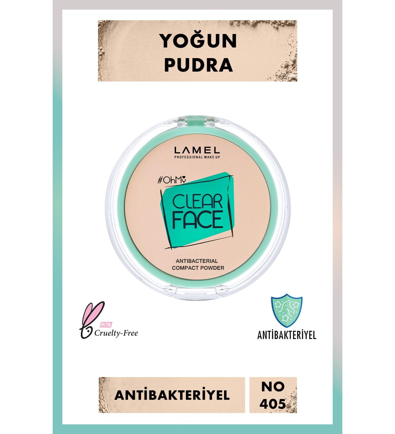 Lamel Cosmetics Lamel Ohmy Clear Face Compact Powder No 405 - Buy Online on GoSupps.com