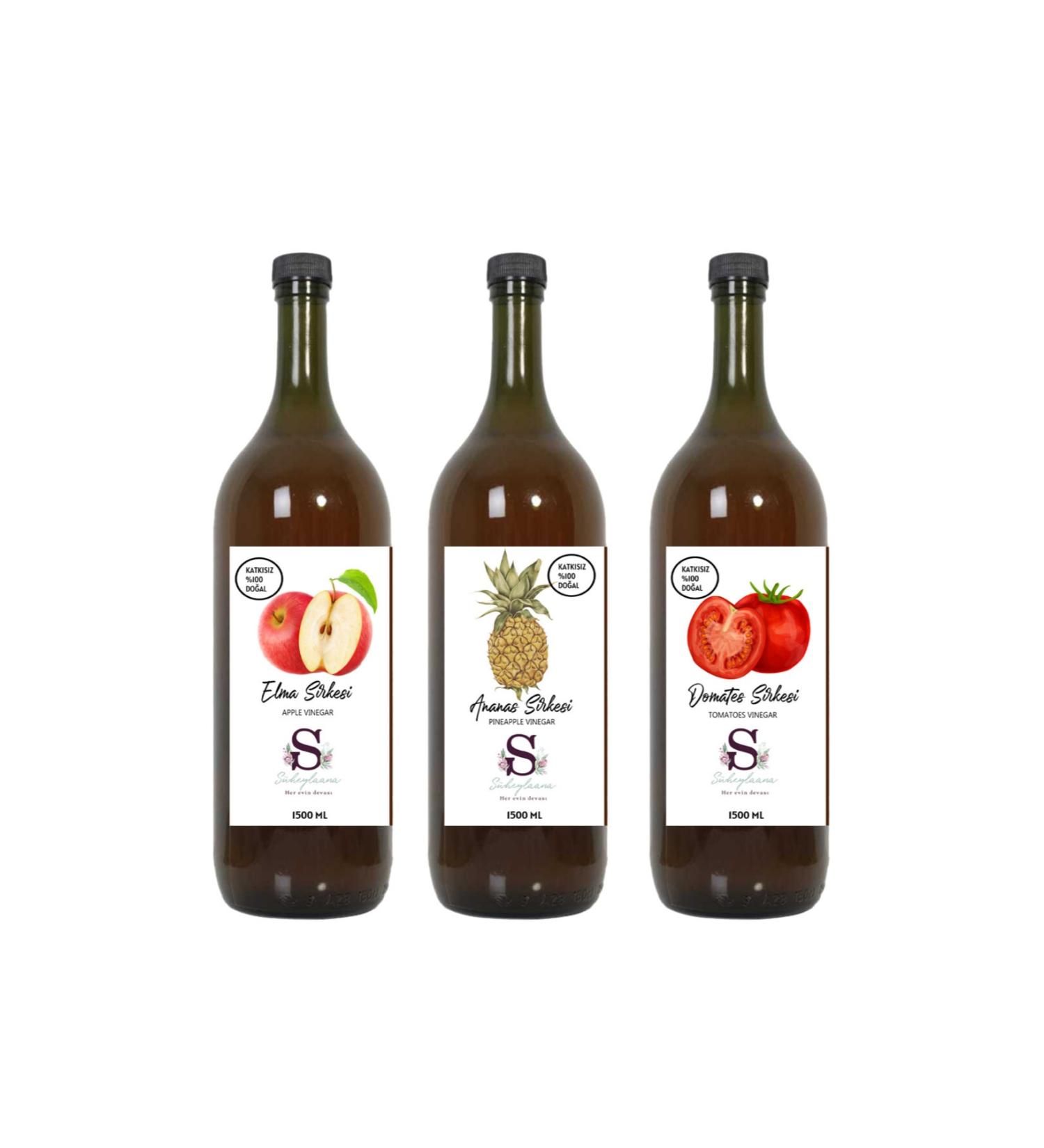 Suheylaana Natural Apple Pineapple and Tomato Vinegar 1500 ml
