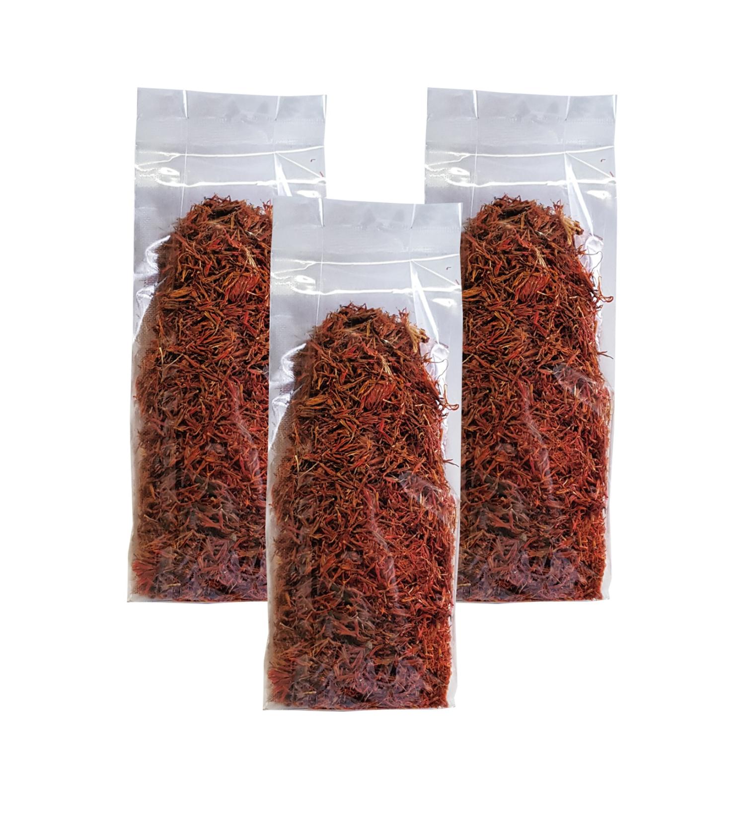 Ginger Organic Safflower Flower 3 Pack False Saffron Flower Saffron Plant