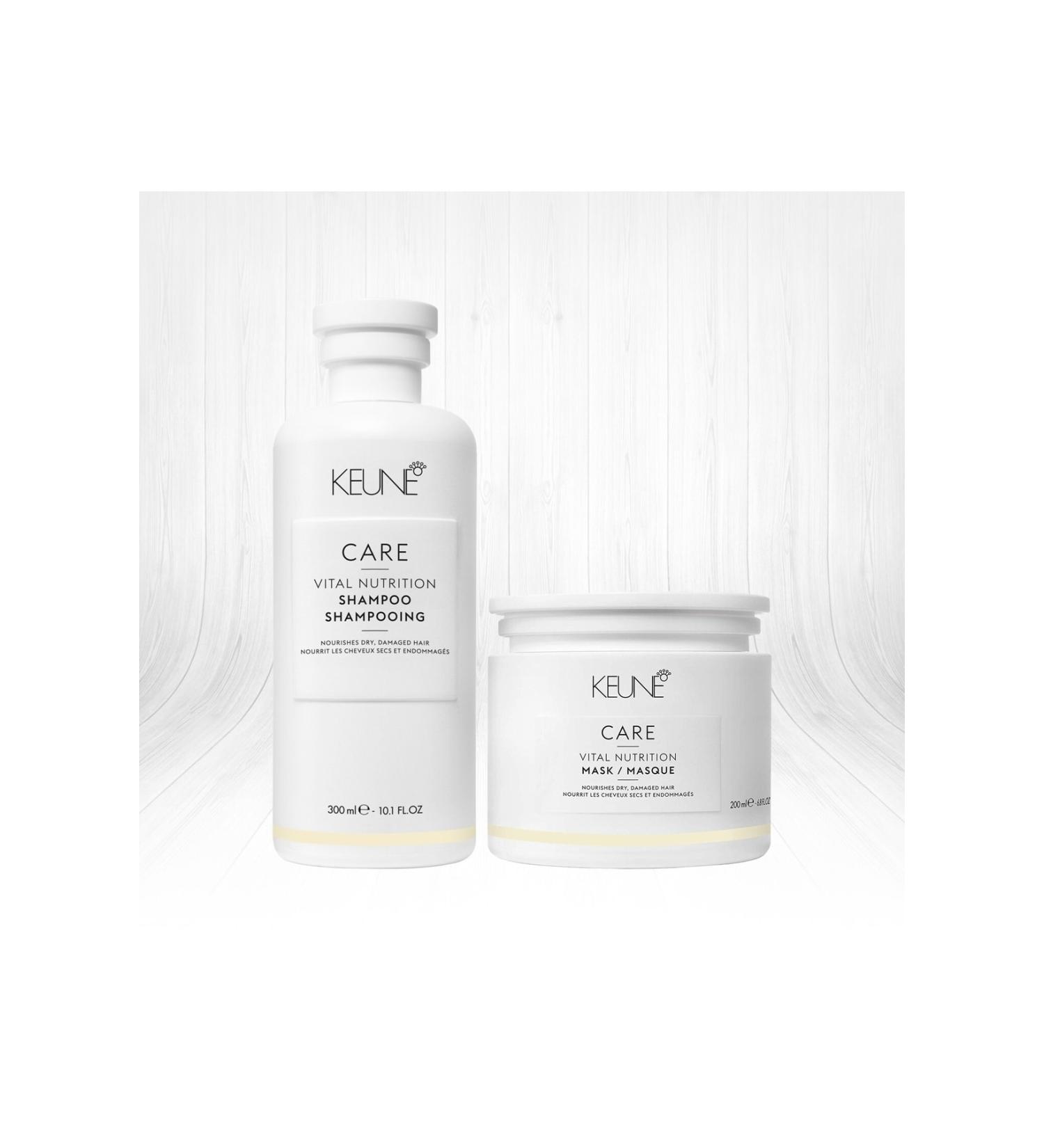 Keune Vital Nutrition Nourishing Shampoo and Hair Mask Set
