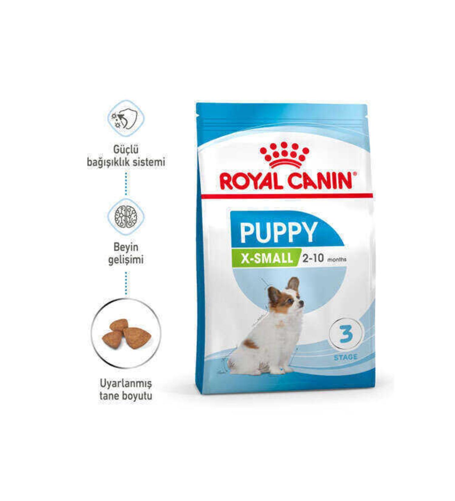 LAMFER Royal Canin X-small Junior Mini Breed Puppy Food 3 Kg