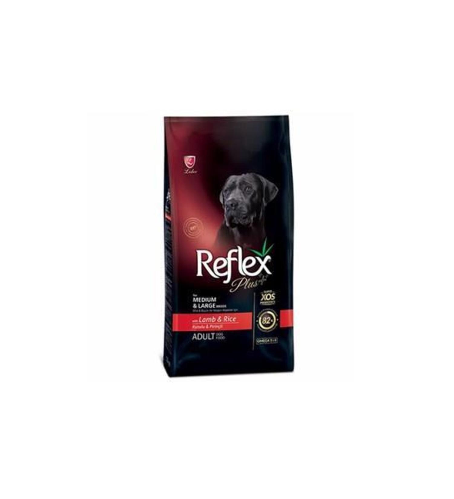 Reflex Plus Medium and Large Breed Lamb Adult Dog Food 3kg