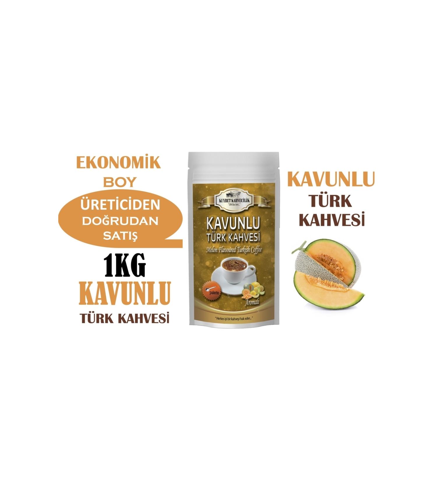 KUYBET 1 Kg Melon Turkish Coffee Economic Size - Buy Online on GoSupps.com