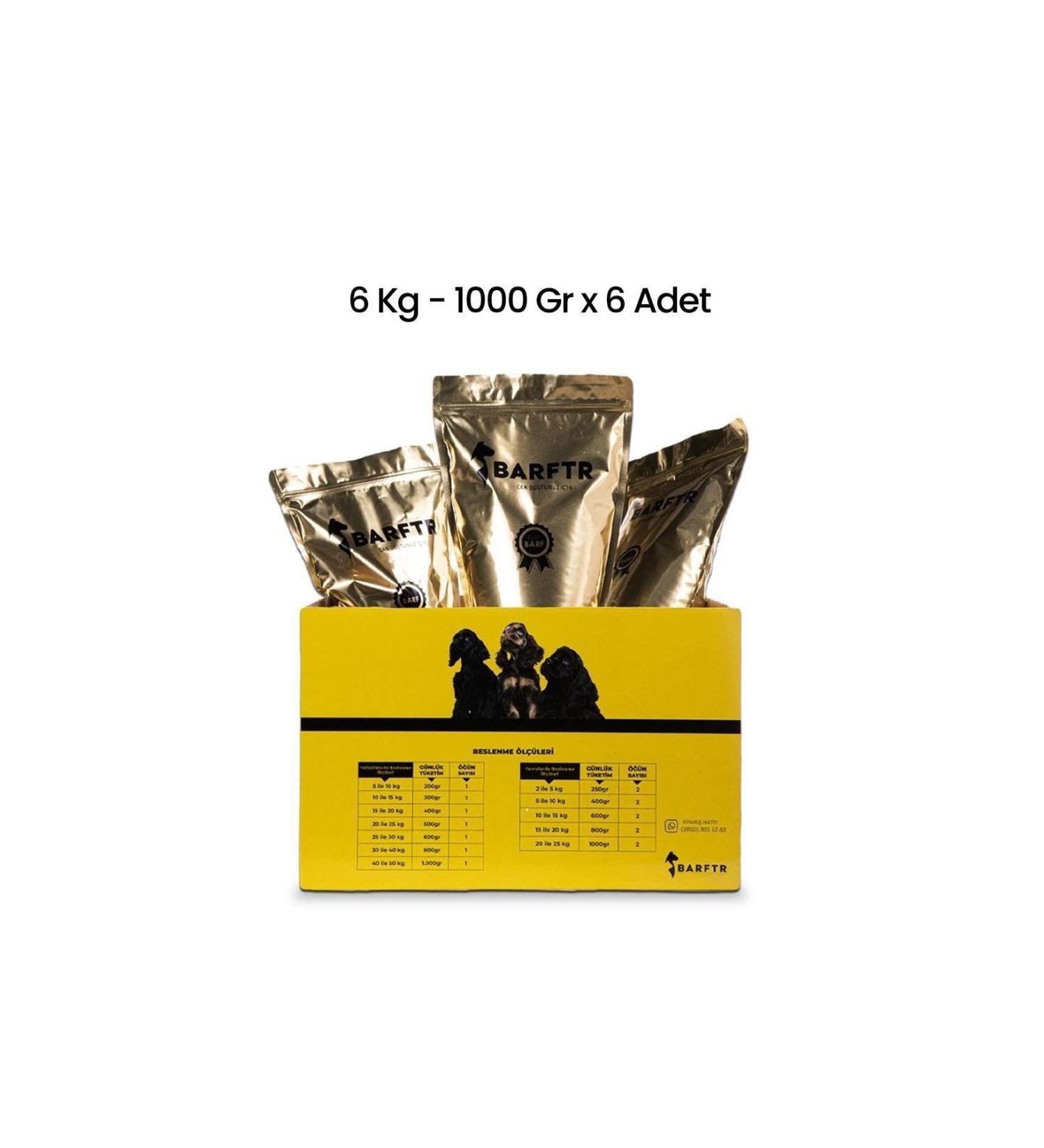 BARFTR Gold Barf 6 Kg Dog Food - Buy Online on GoSupps.com