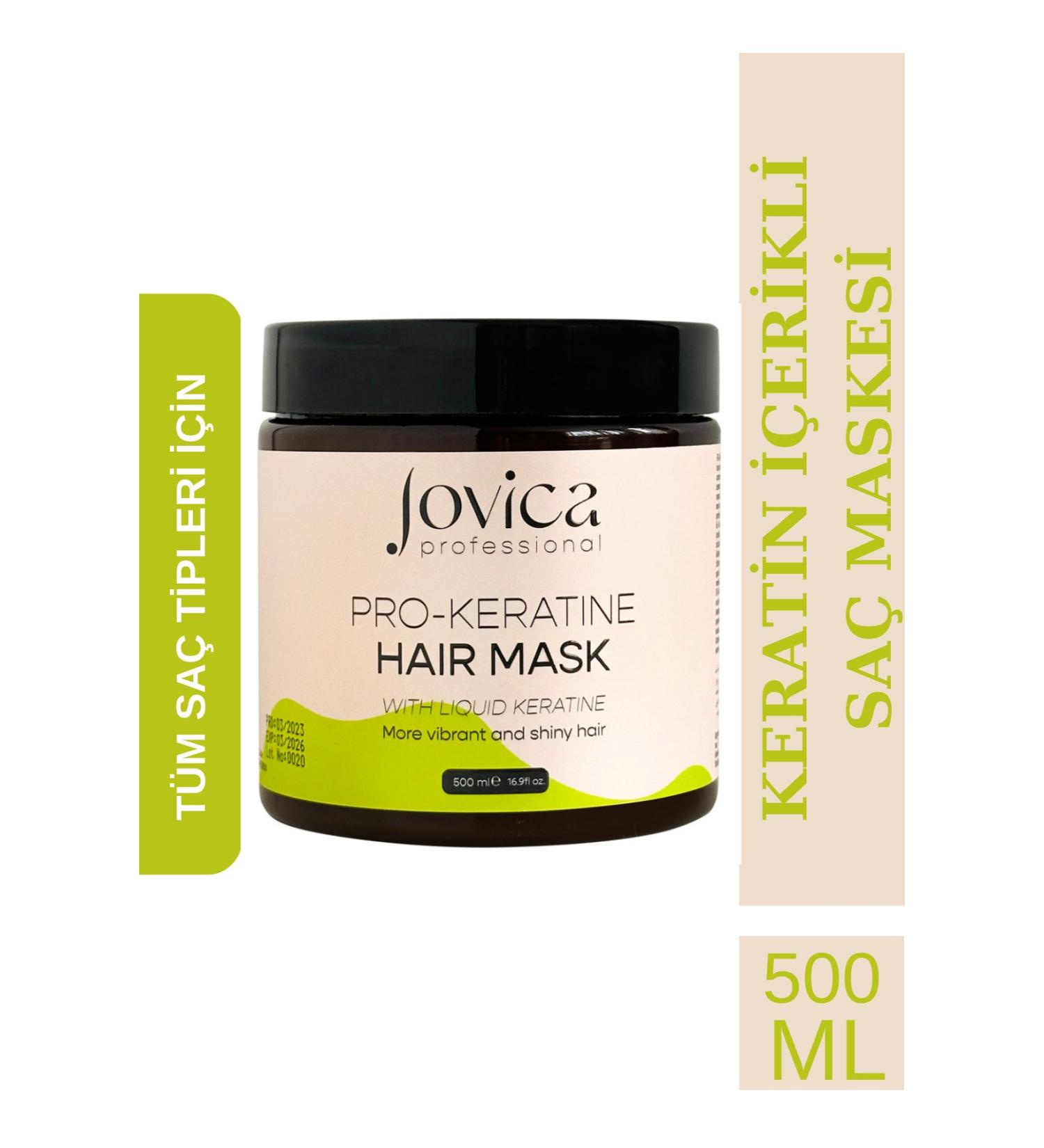 Jovica Strengthening Repair Pro Keratin Hair Mask 500 Ml - Buy Online on GoSupps.com