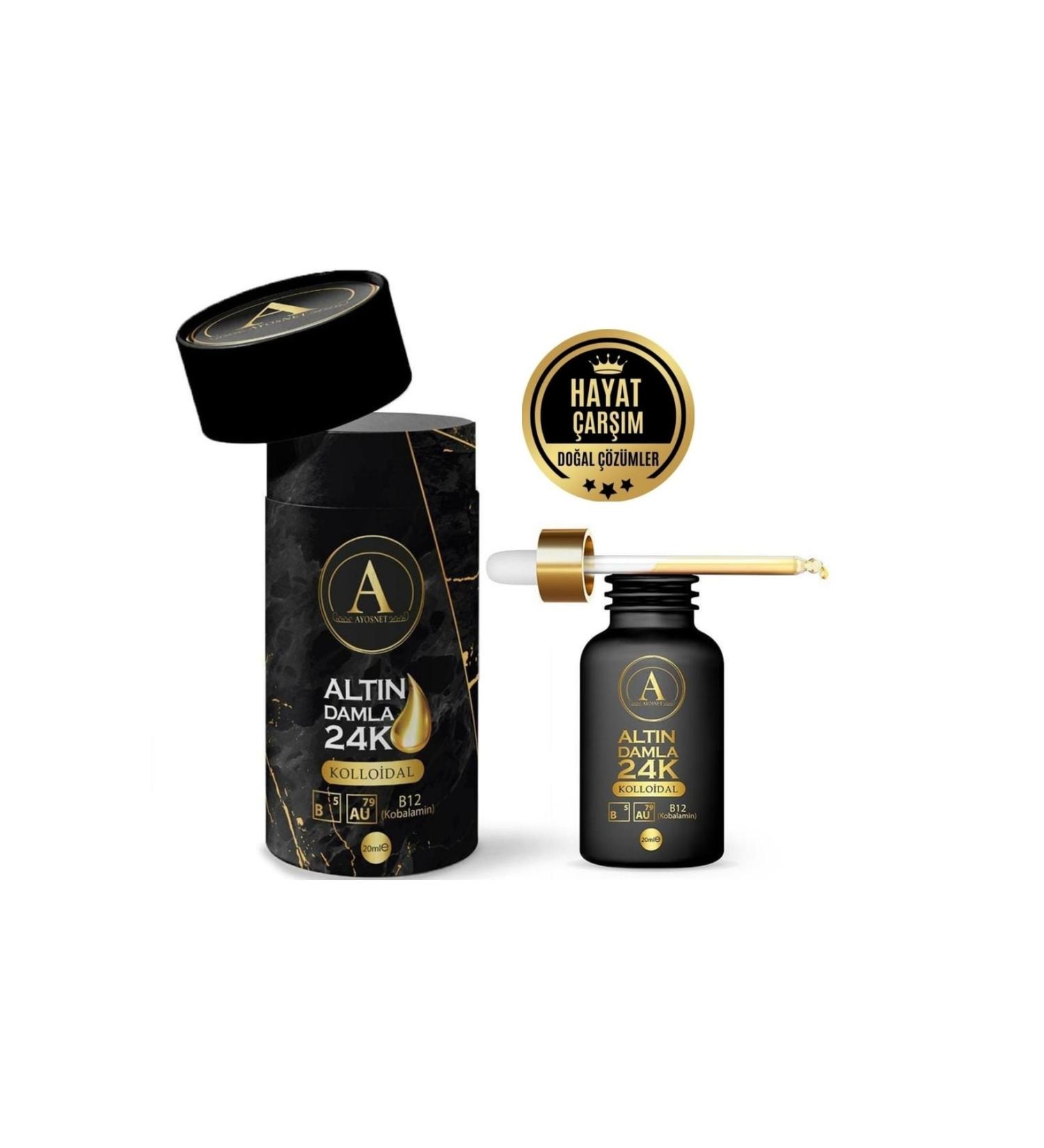 ayosnet New Gold Drop Colloidal Strengthened Boron B6 B12 Additive