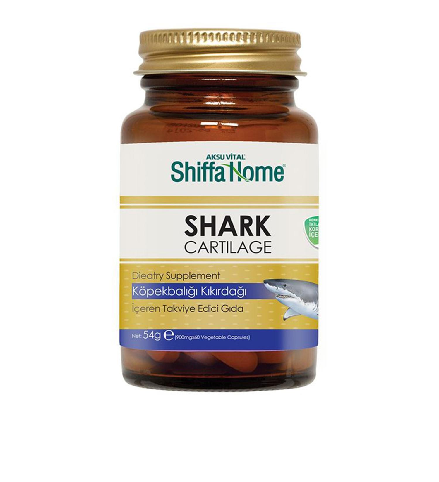 Shiffa Home Shark Cartilage Capsule 900 mgx 60 Shark Cartilage Shark Cartilage
