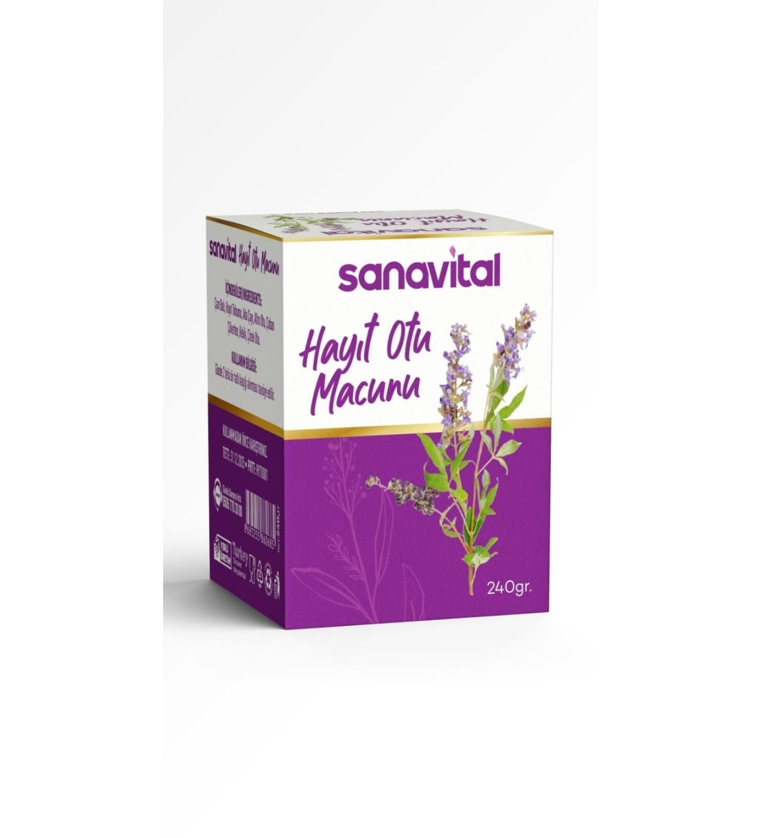 Sana Vital Organic Chaste Tree Honey Pollen Mix Paste 240gr - Buy Online on GoSupps.com