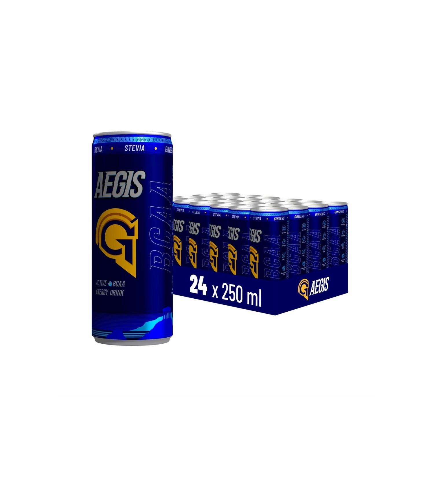 AEGIS Ginseng Sugar-Free Energy Drink 24x250 ml - Buy Online on GoSupps.com