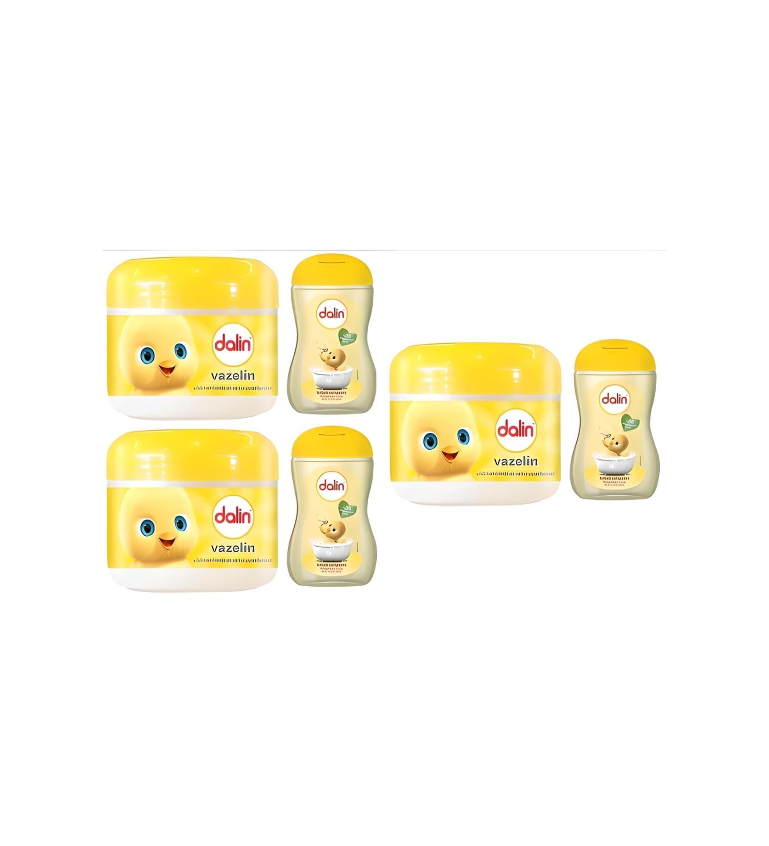 Dalin Shampoo Classic 100ml X3 + Anti-Moisture Formula Vaseline 100ml X3