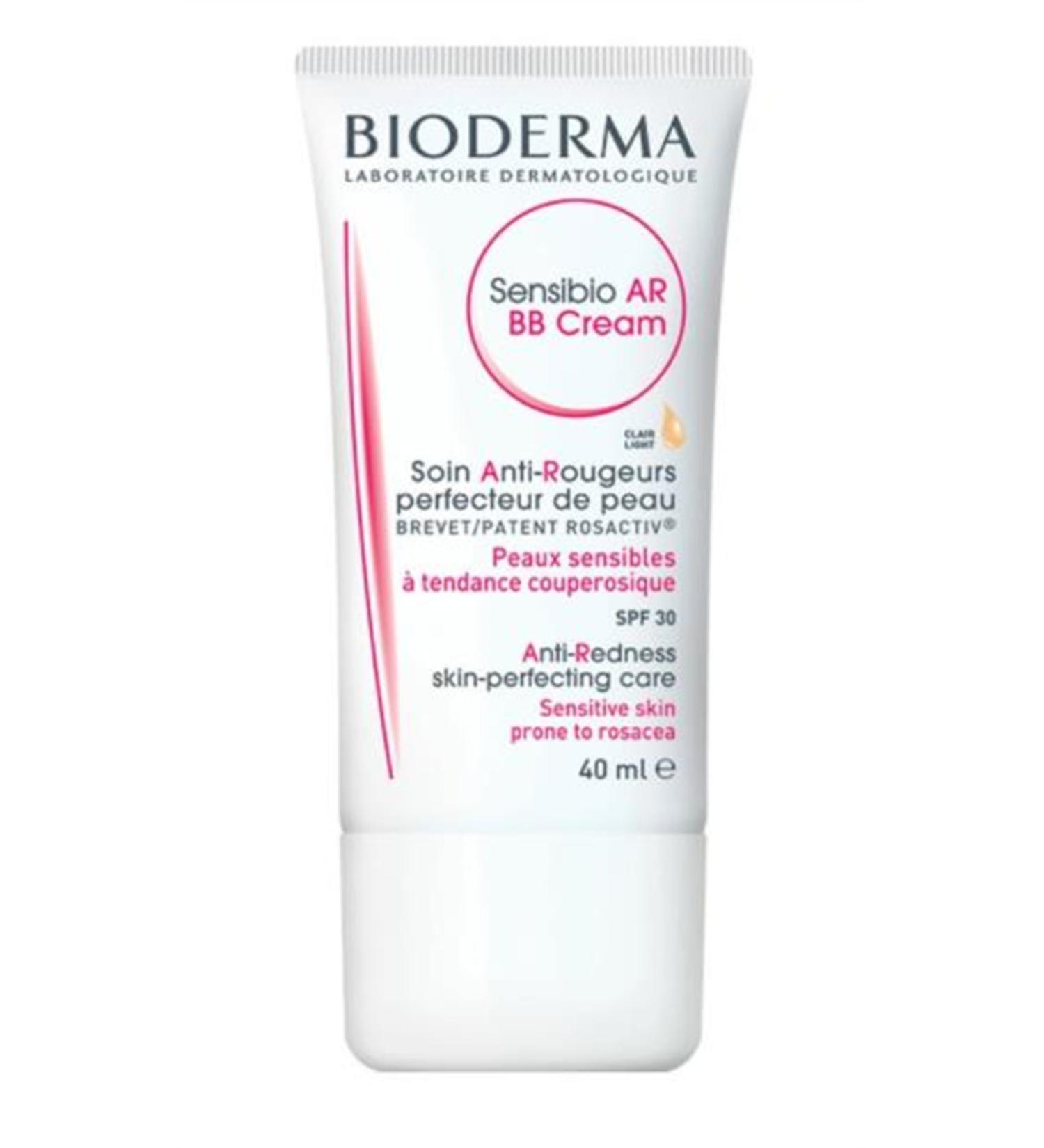 Bioderma Sensibio Ar Bb Color Cream Helps to Cover Redness and Equalize Skin Tone 40ml