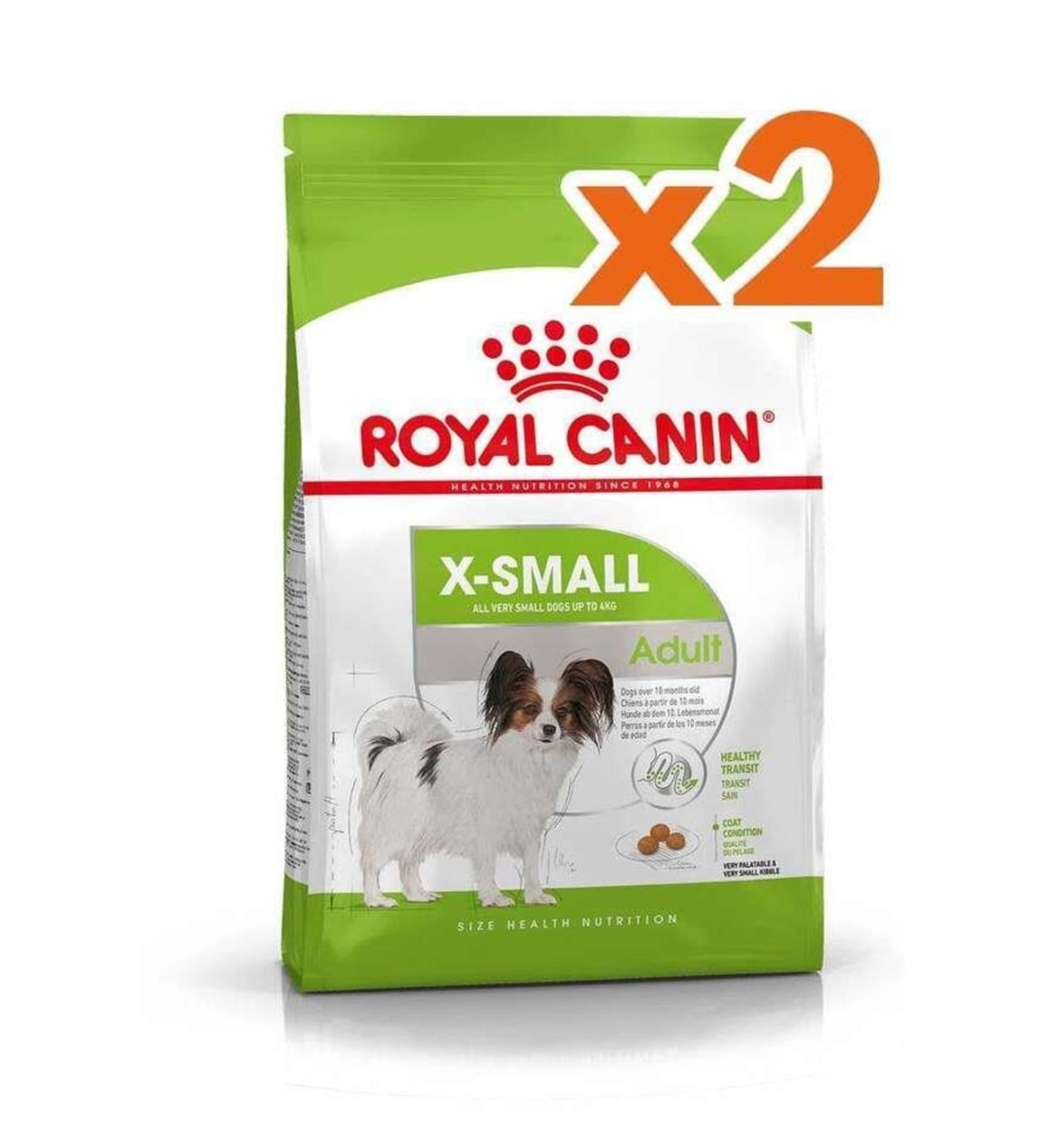 Royal Canin Xsmall Adult Dog Food 1.5 kg x 2 Pieces