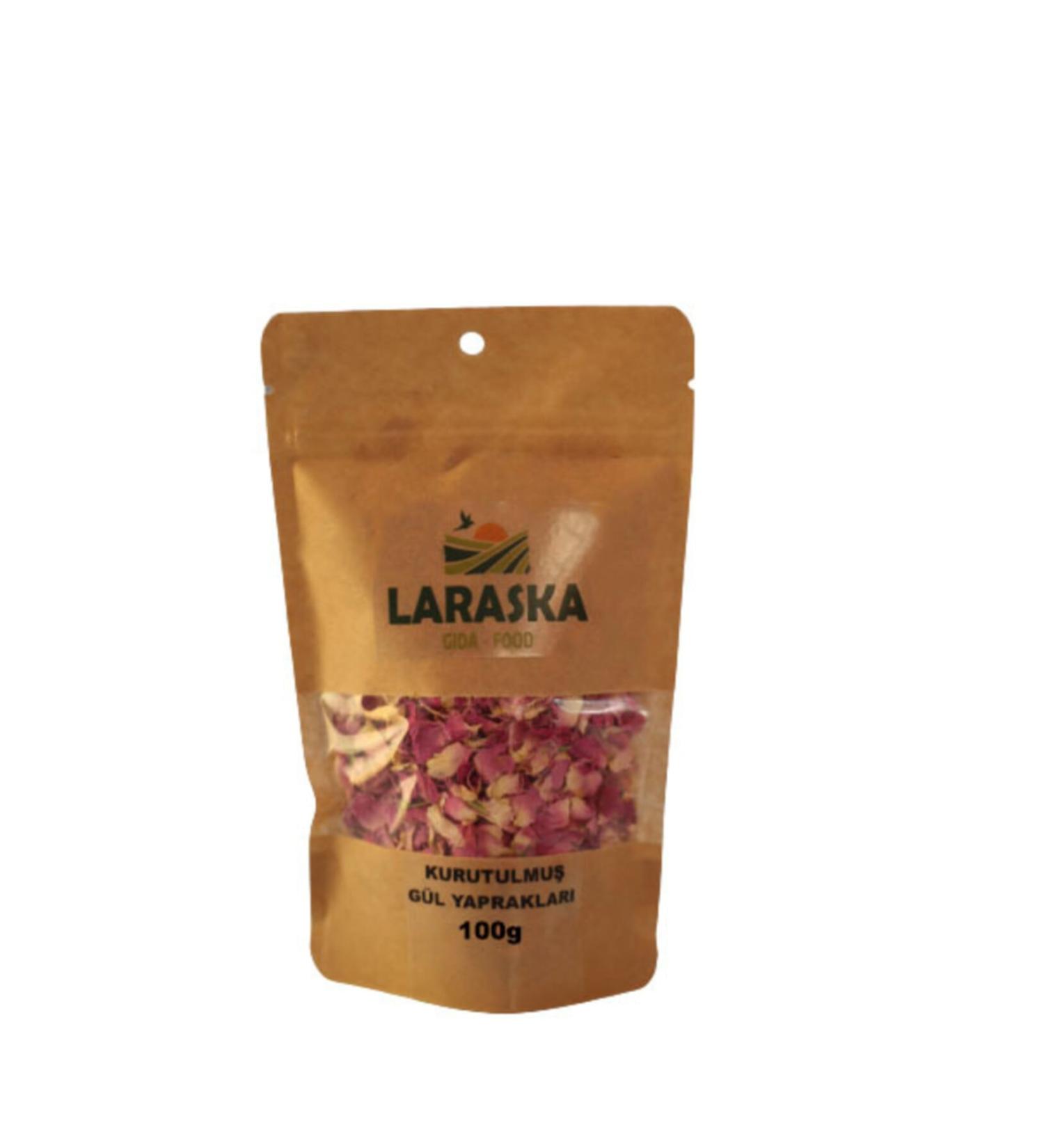 Laraska Rose Tea - Dried Rose Petals 100g