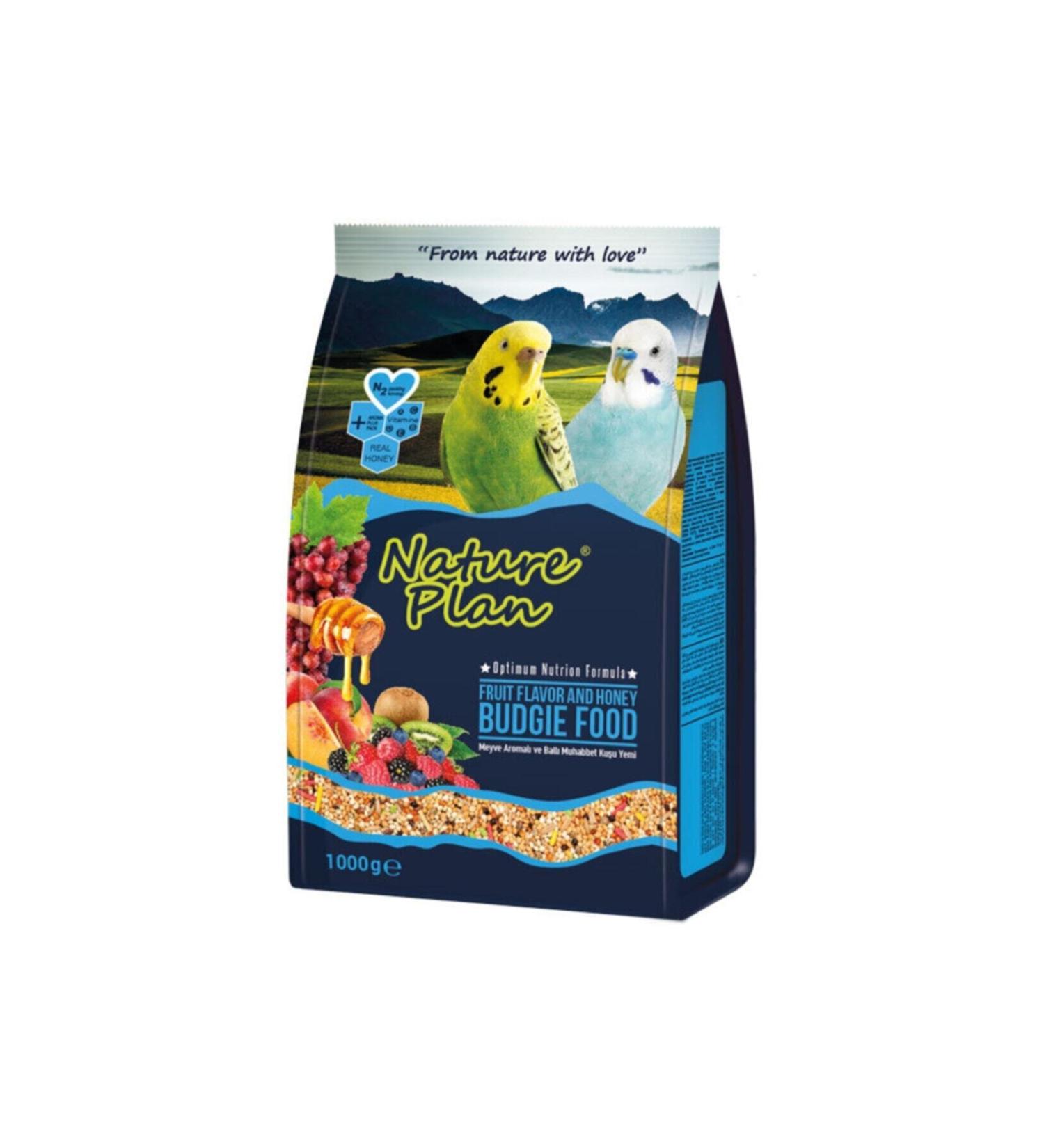 Nature Plan Budgie Food 1000 gr 5 Pieces